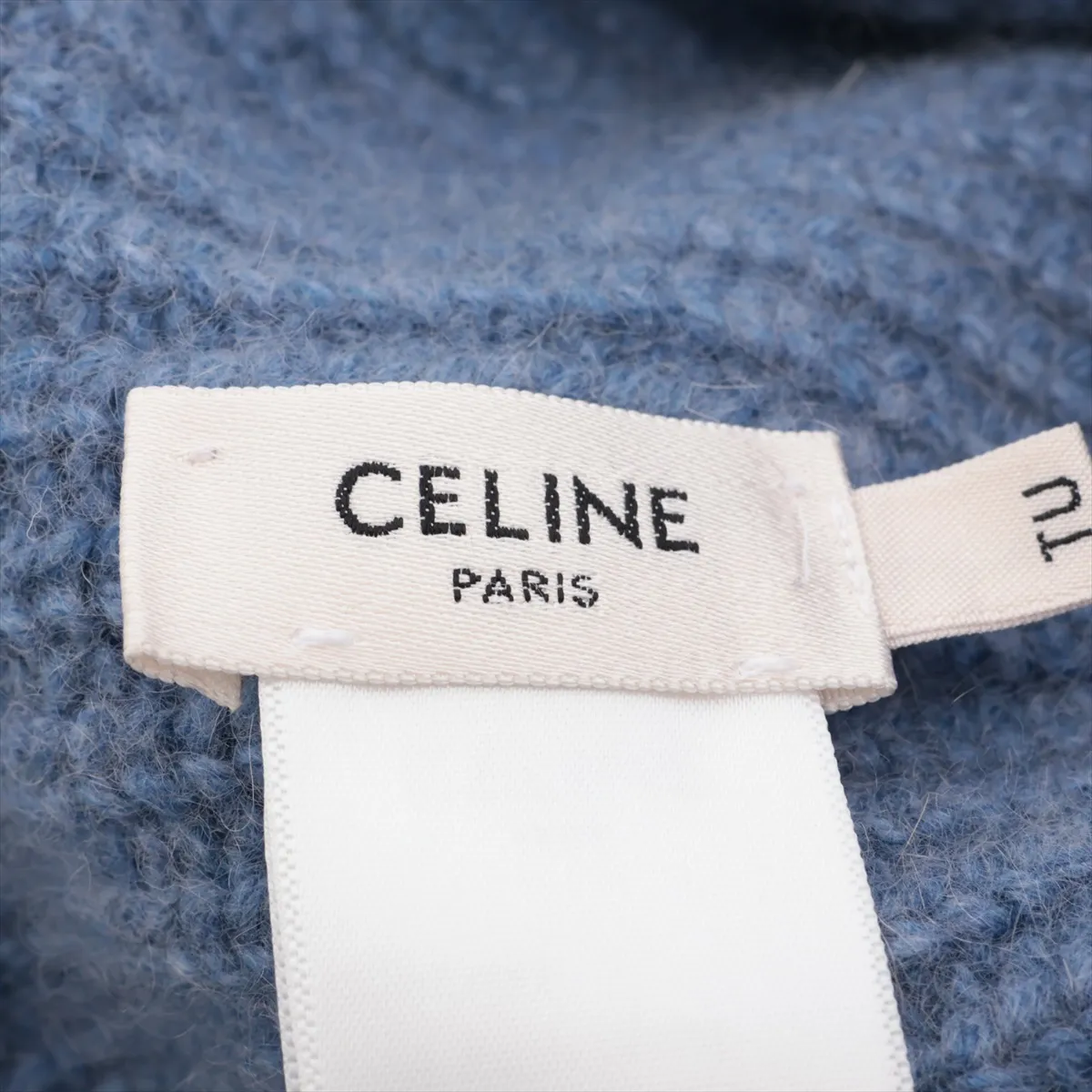 2A80T384D Triomphe Hat TU Cashmere Blue. Shows signs of wear, — view 5