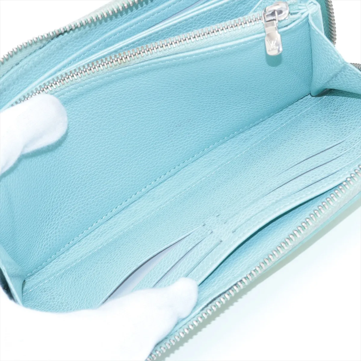 Monogram Empreinte Zippy Wallet M81466 Vert d'Or Round Zip Wallet (RFID detected) — view 8