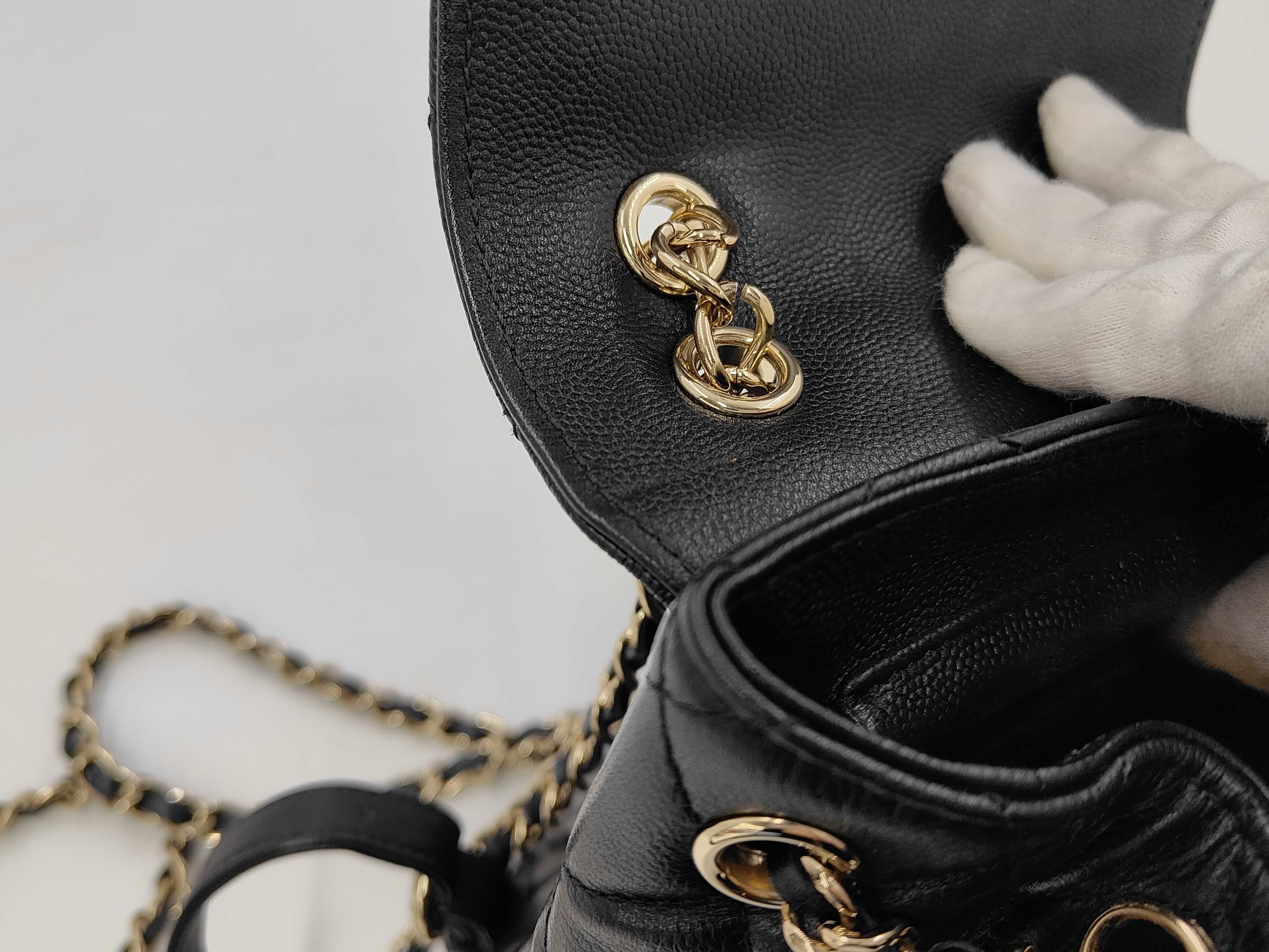 Matelassé Chain Backpack — view 11