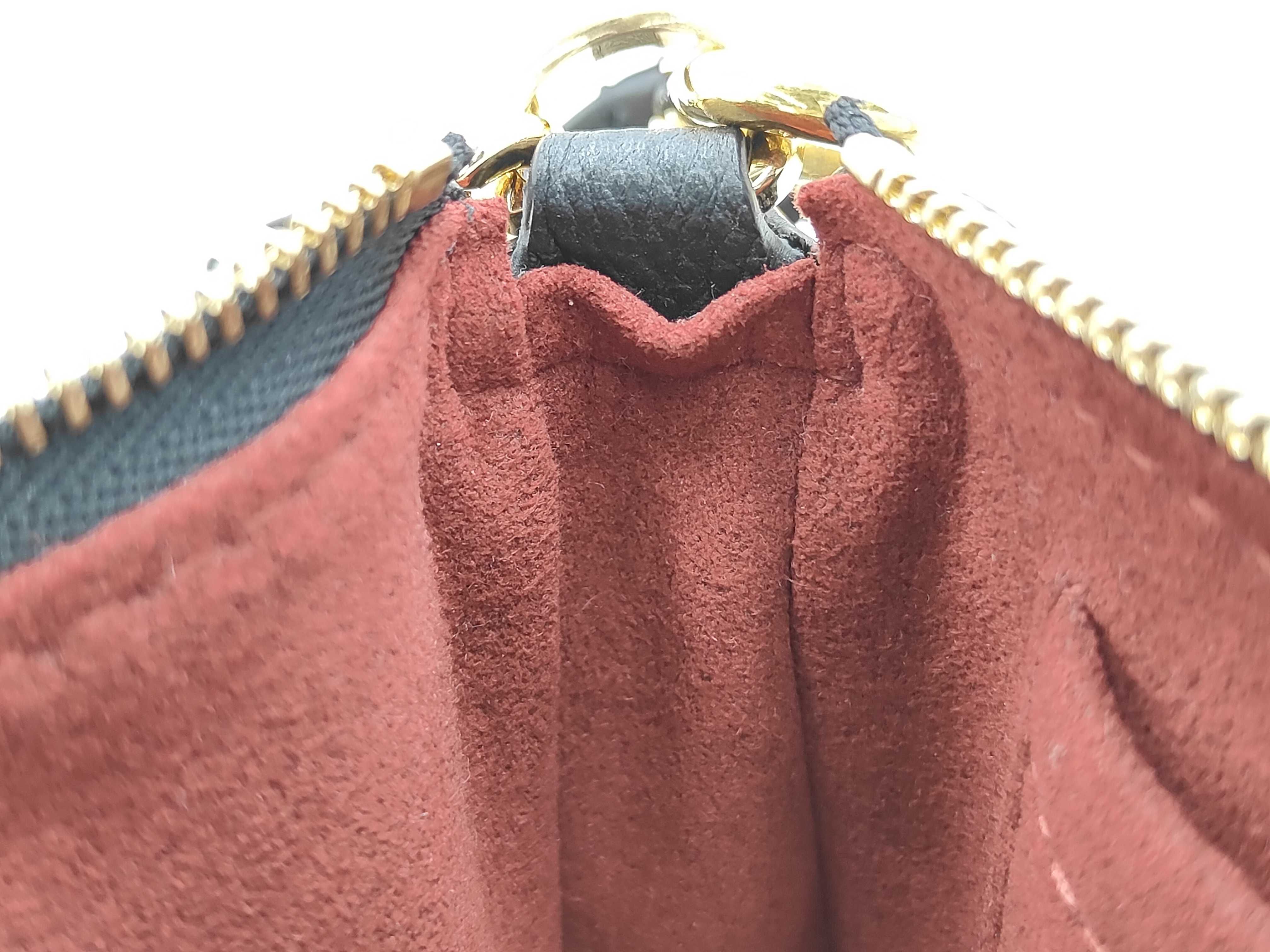 All-Leather Black Triangle Shoulder Bag — view 10