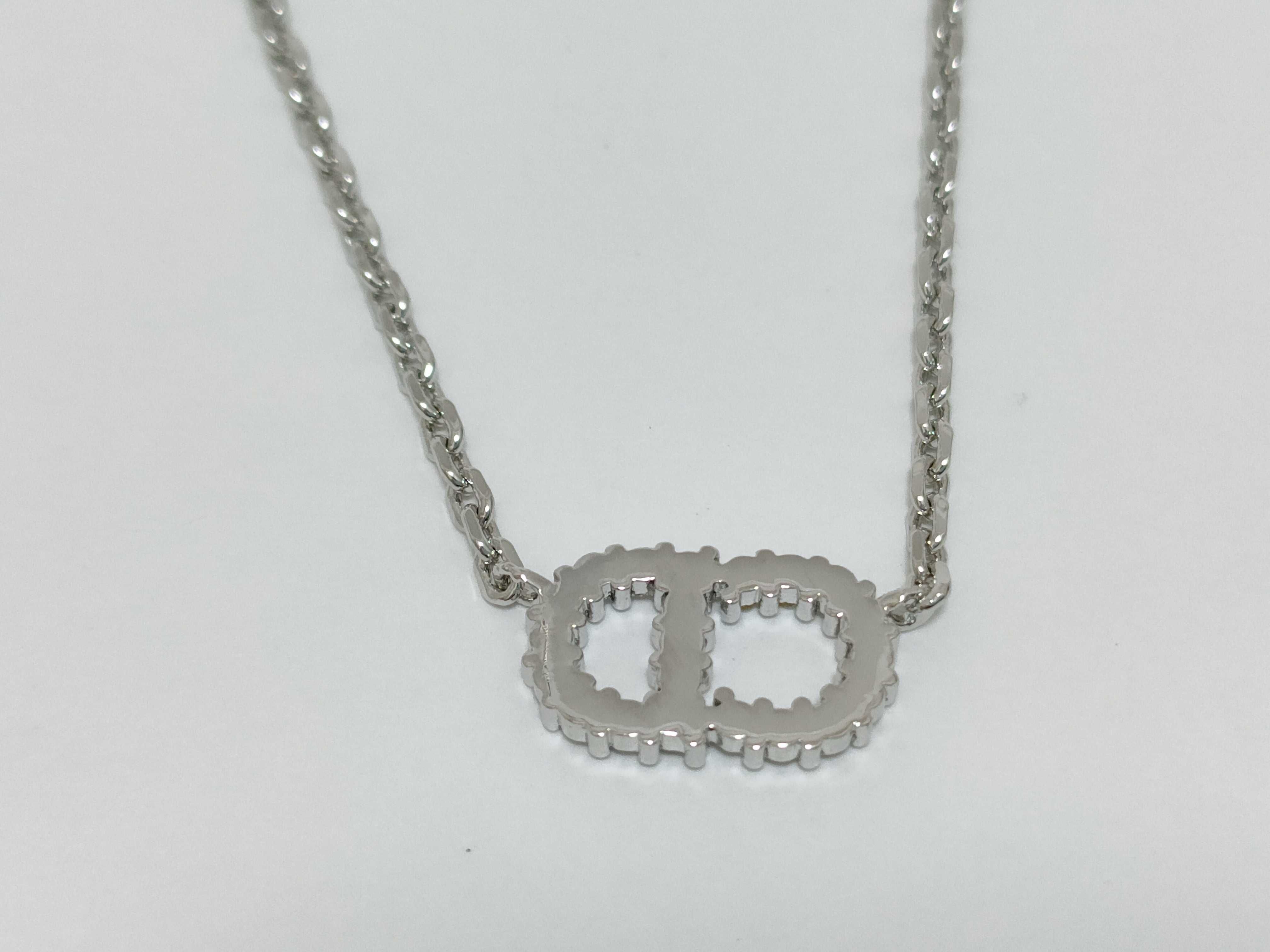 SV CD Rhinestone Necklace — view 2