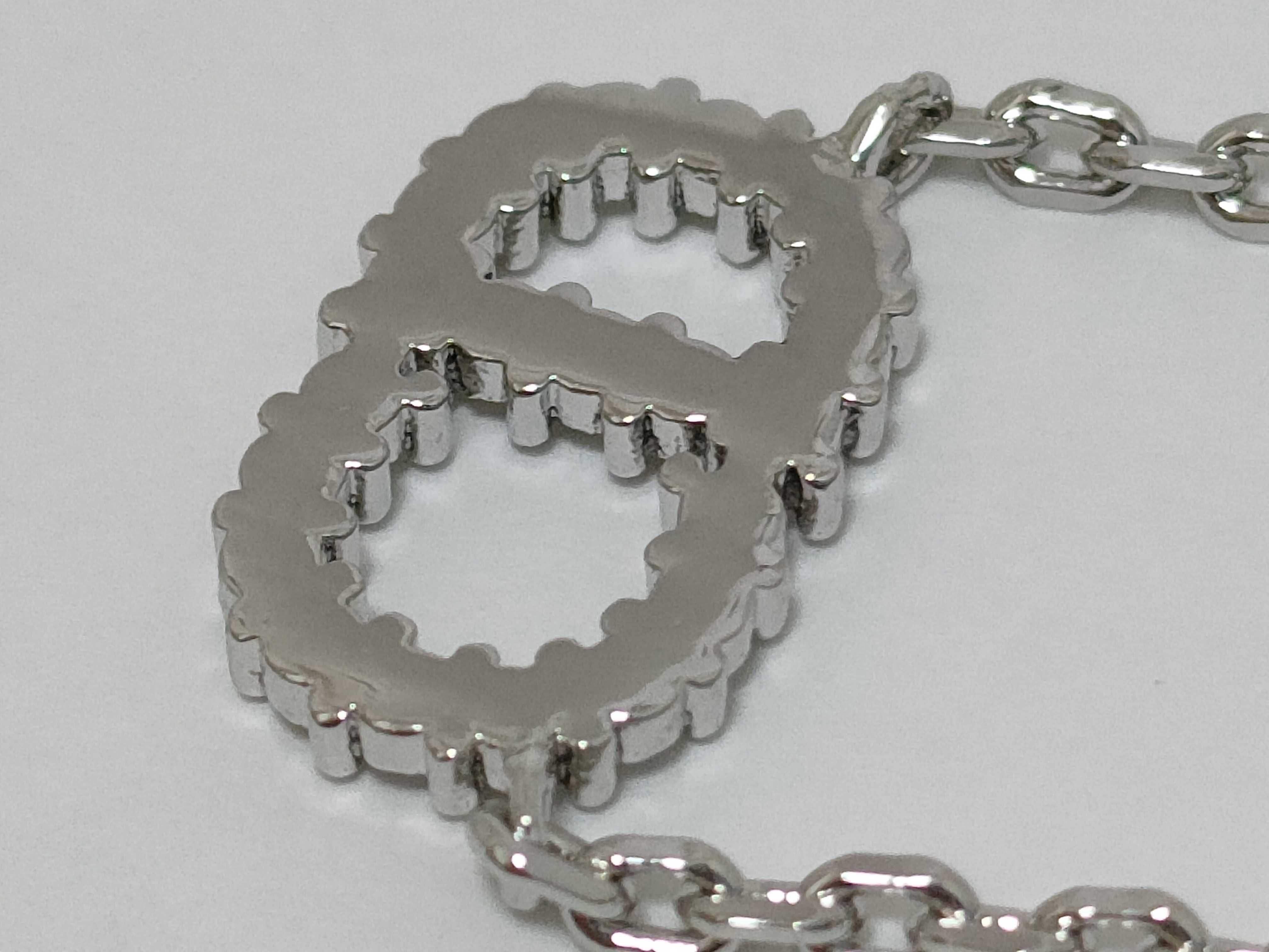SV CD Rhinestone Necklace — view 8