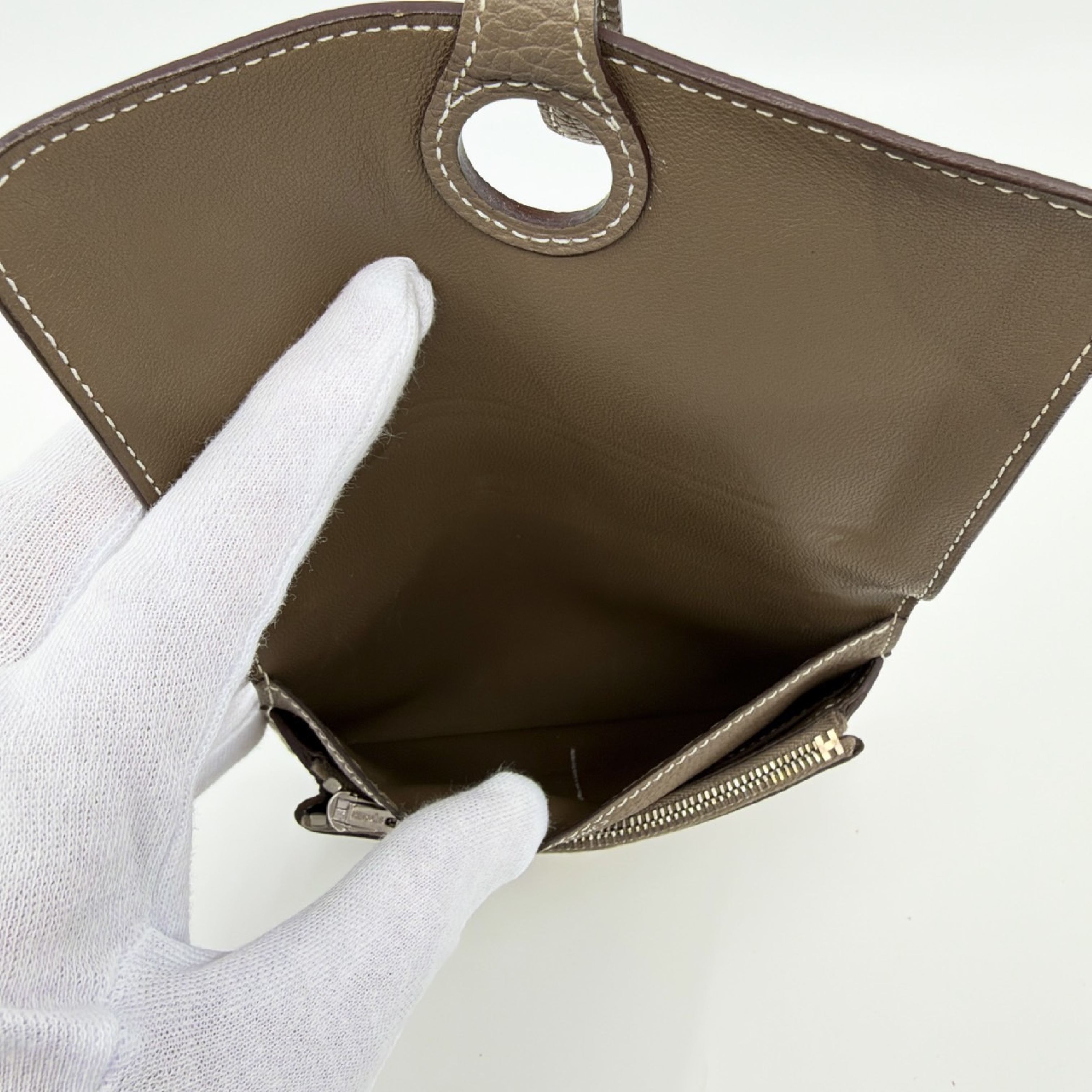 Dogon Compact Etoupe Wallet — view 3