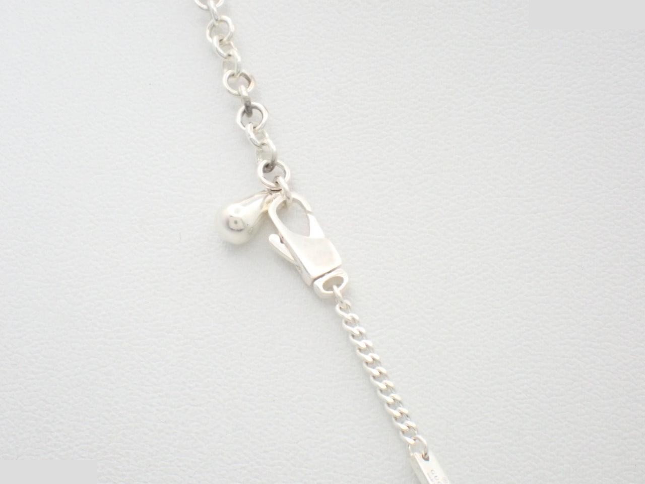 GG Marmont Silver Necklace, 925 Sterling Silver, 13.2g, Chain approx. 54cm — view 2