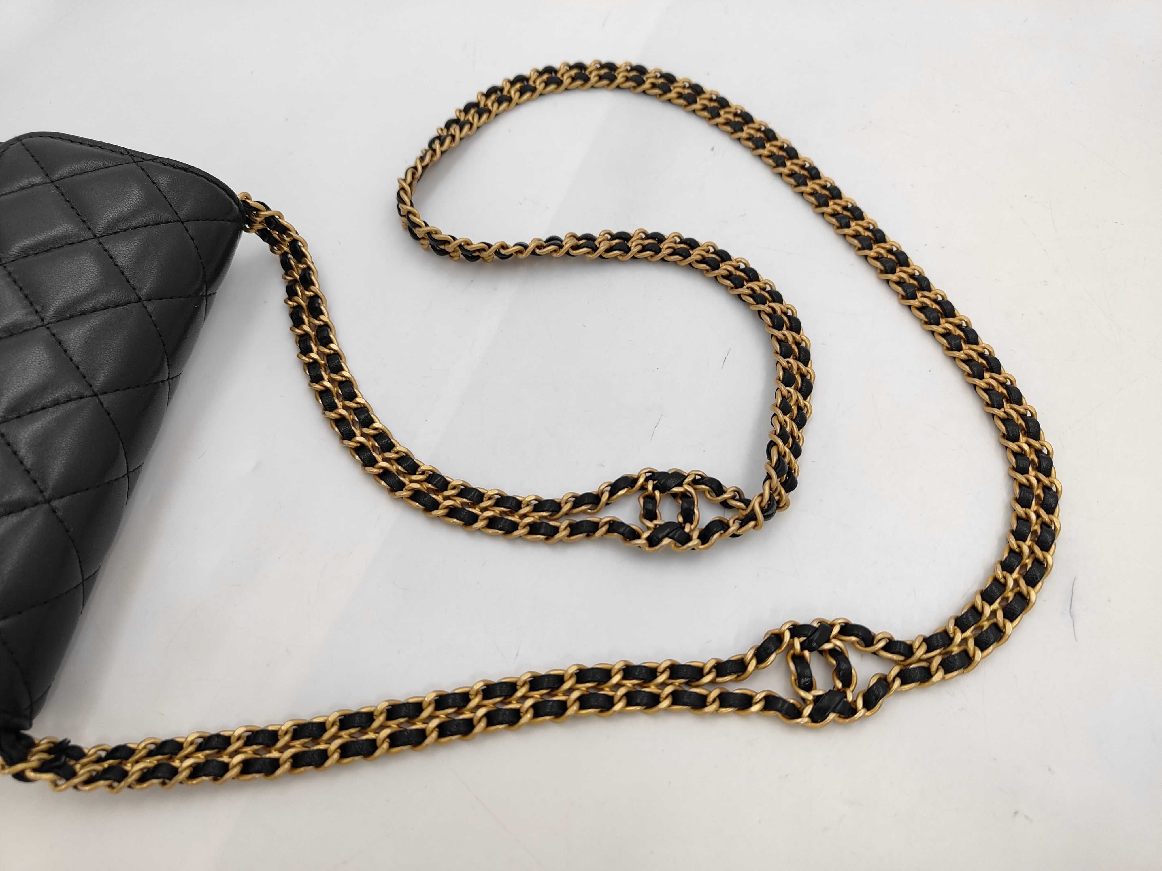 Matelassé Chain Shoulder Bag — view 5