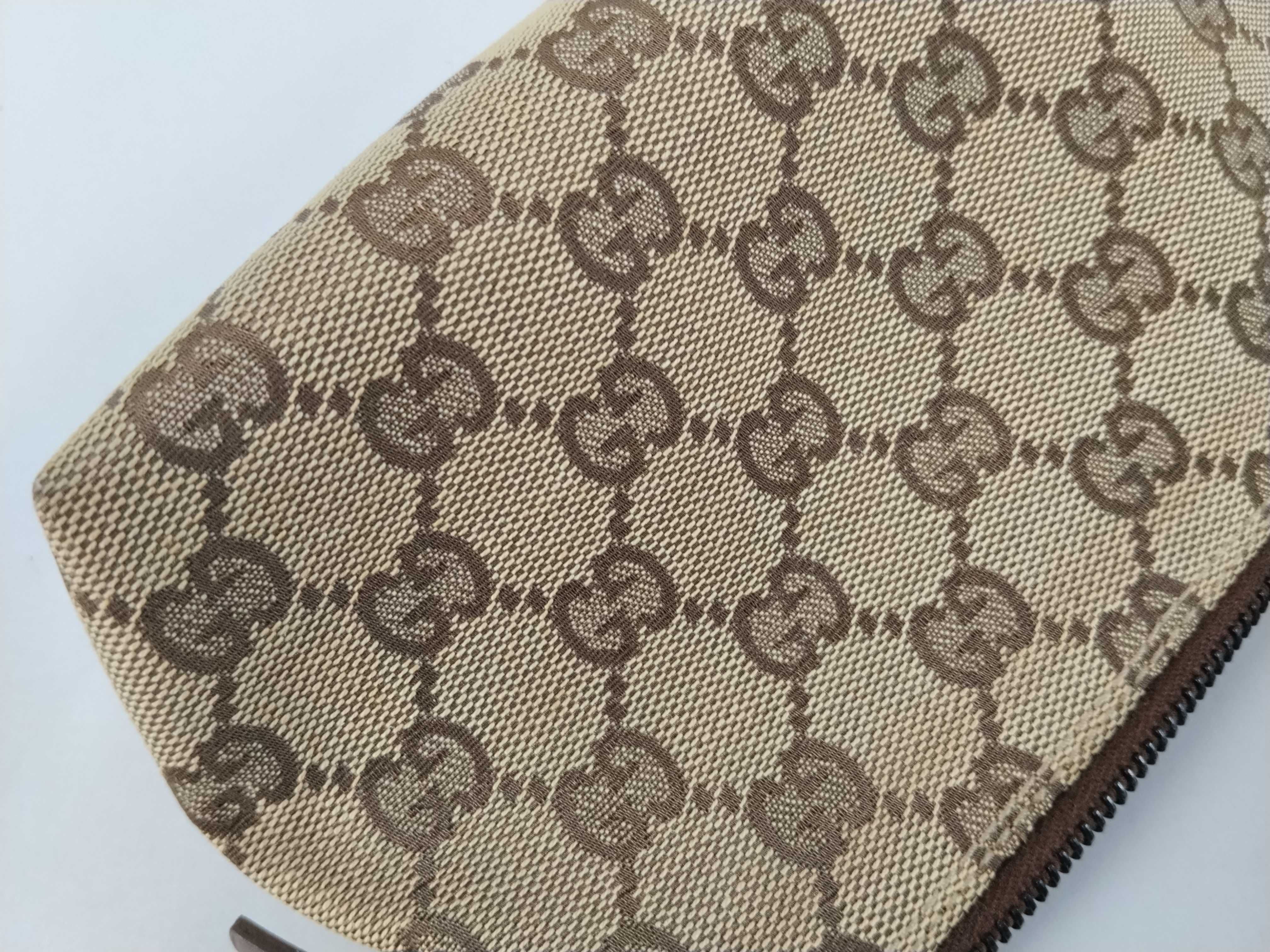 GG Canvas Handbag, Brown — view 12
