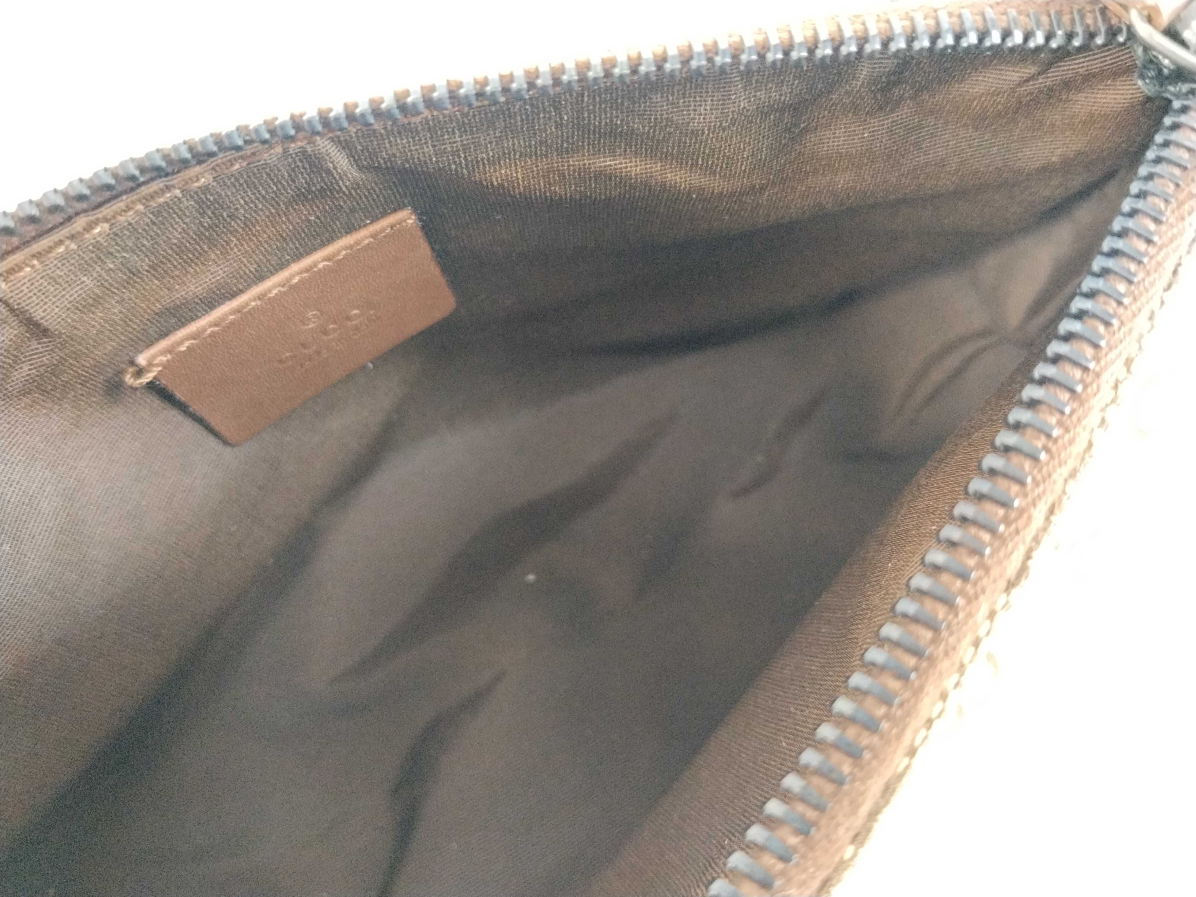GG Canvas Handbag, Brown — view 10