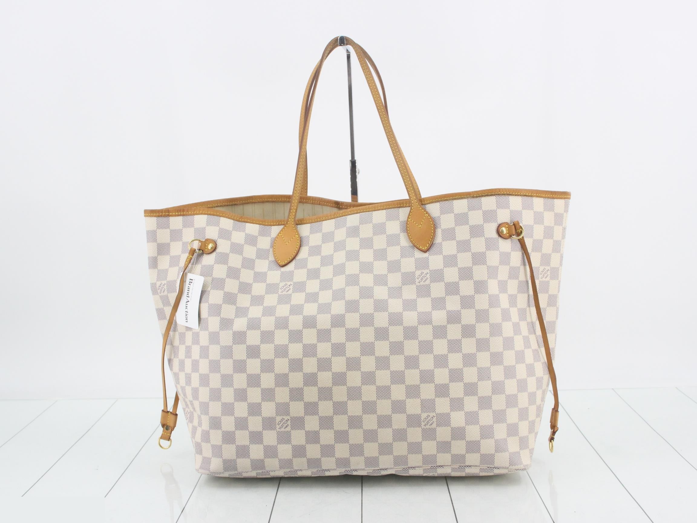 Damier Azur Neverfull GM Tote Bag — view 2