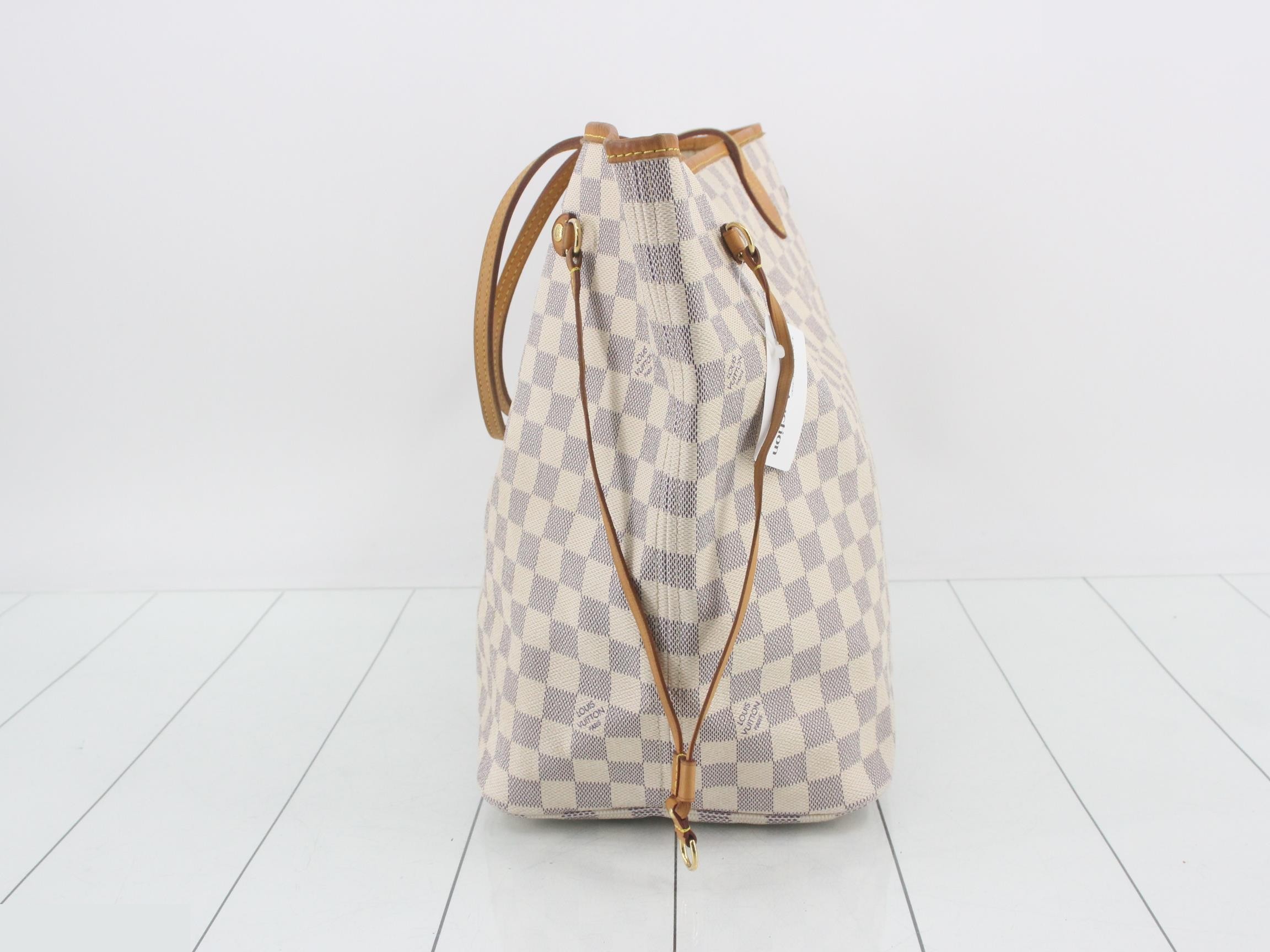 Damier Azur Neverfull GM Tote Bag — view 3