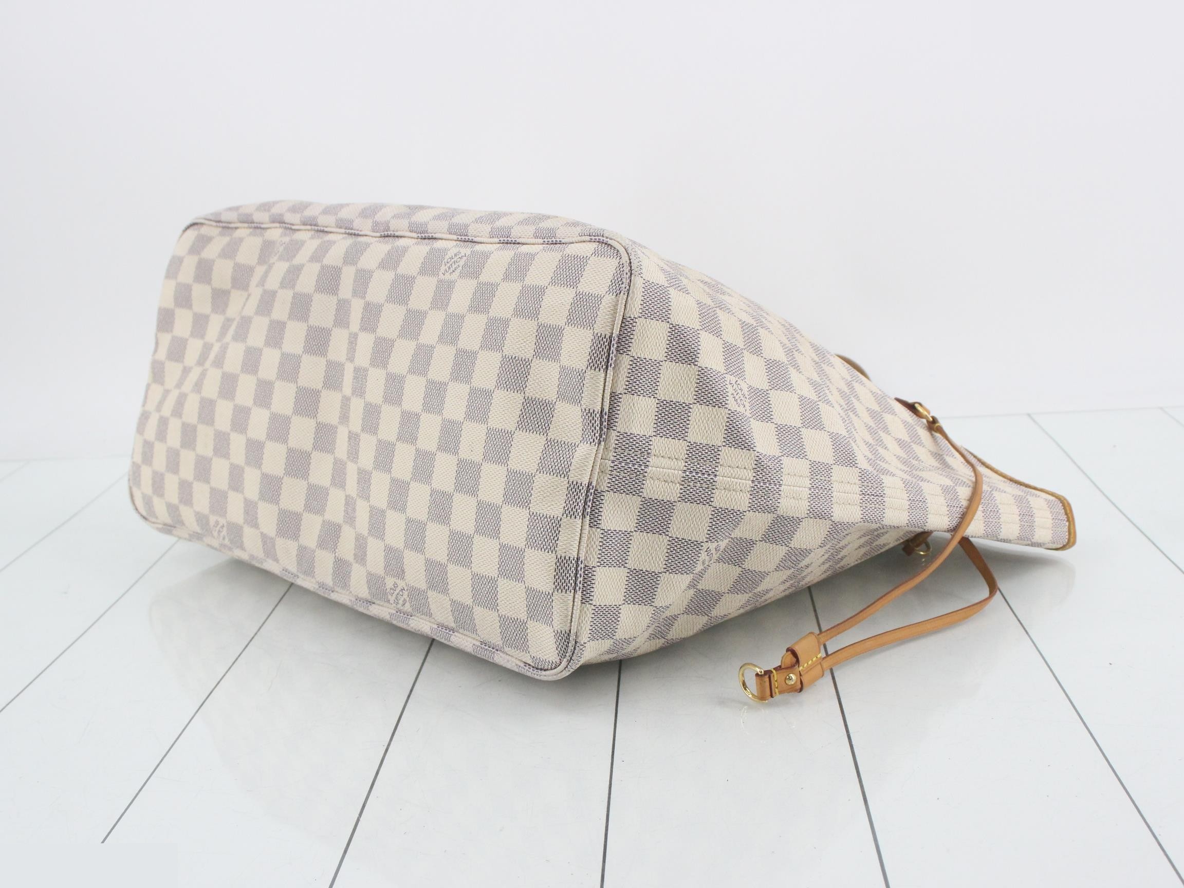 Damier Azur Neverfull GM Tote Bag — view 6