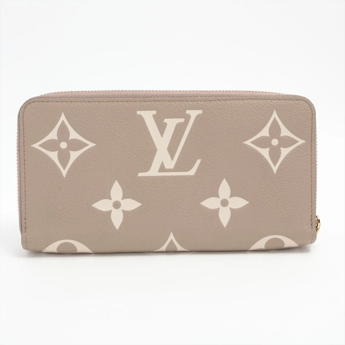 Bicolor Monogram Empreinte Zippy Wallet M69794 Tourtrell Crème Round Zip Wallet (RFID detected) — view 2