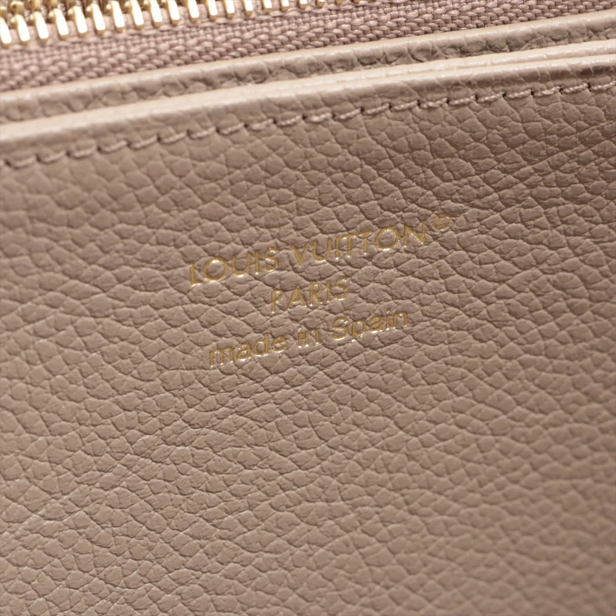 Bicolor Monogram Empreinte Zippy Wallet M69794 Tourtrell Crème Round Zip Wallet (RFID detected) — view 11