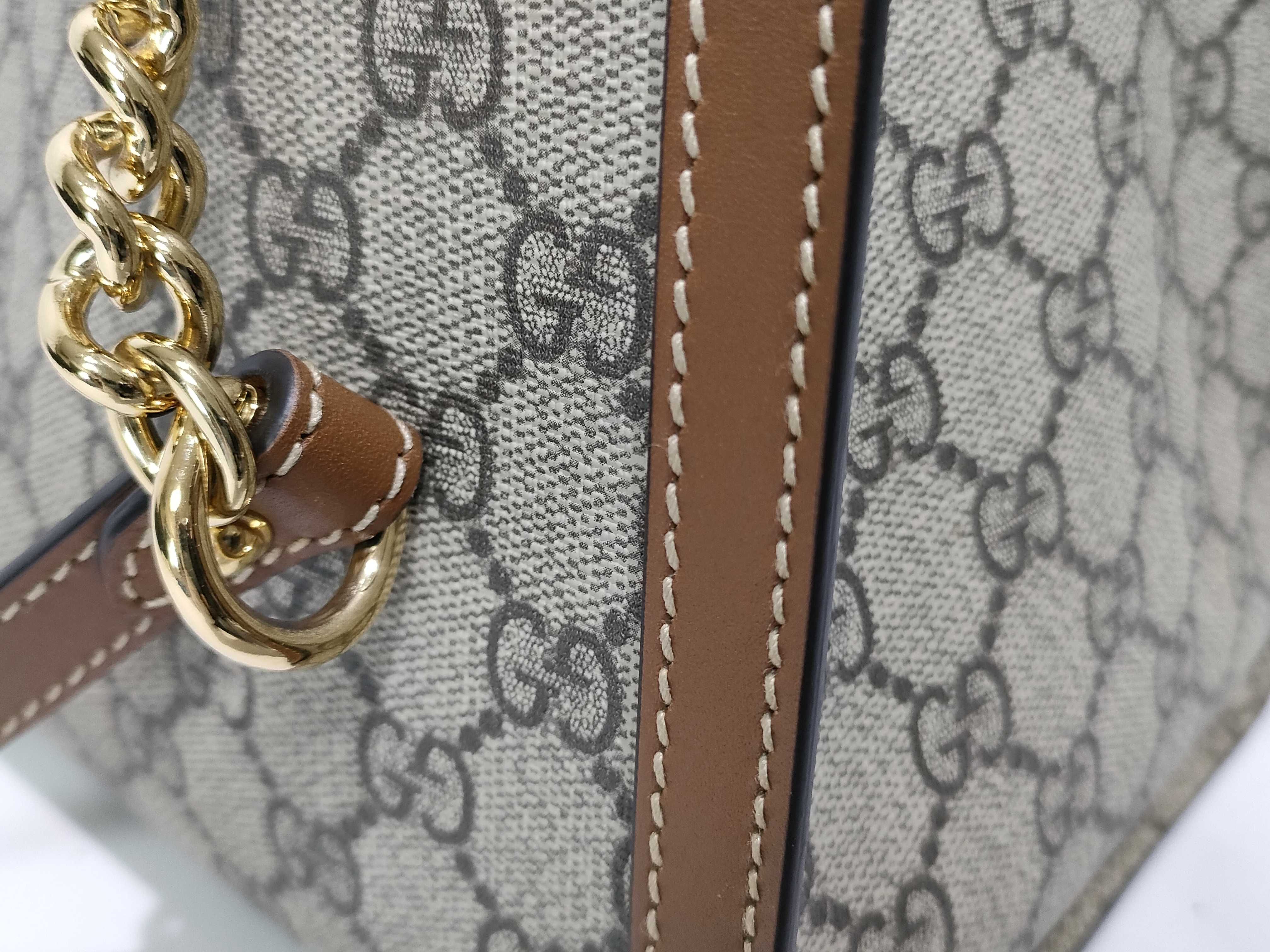 GG Supreme Padlock Chain Shoulder Tote Bag Shoulder Bag — view 13