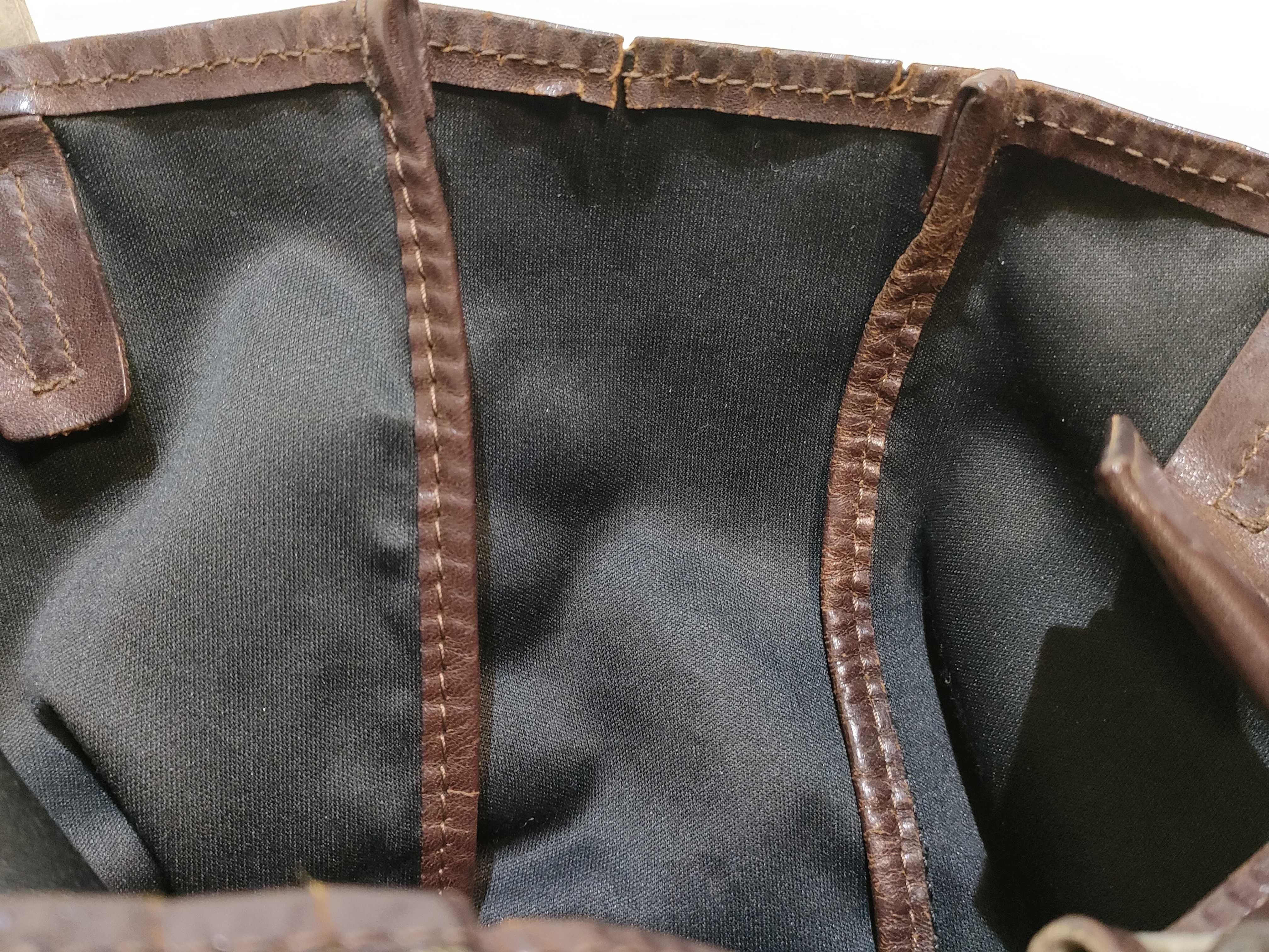 Zucca pattern Fendi Zucca handbag Brown handbag — view 11