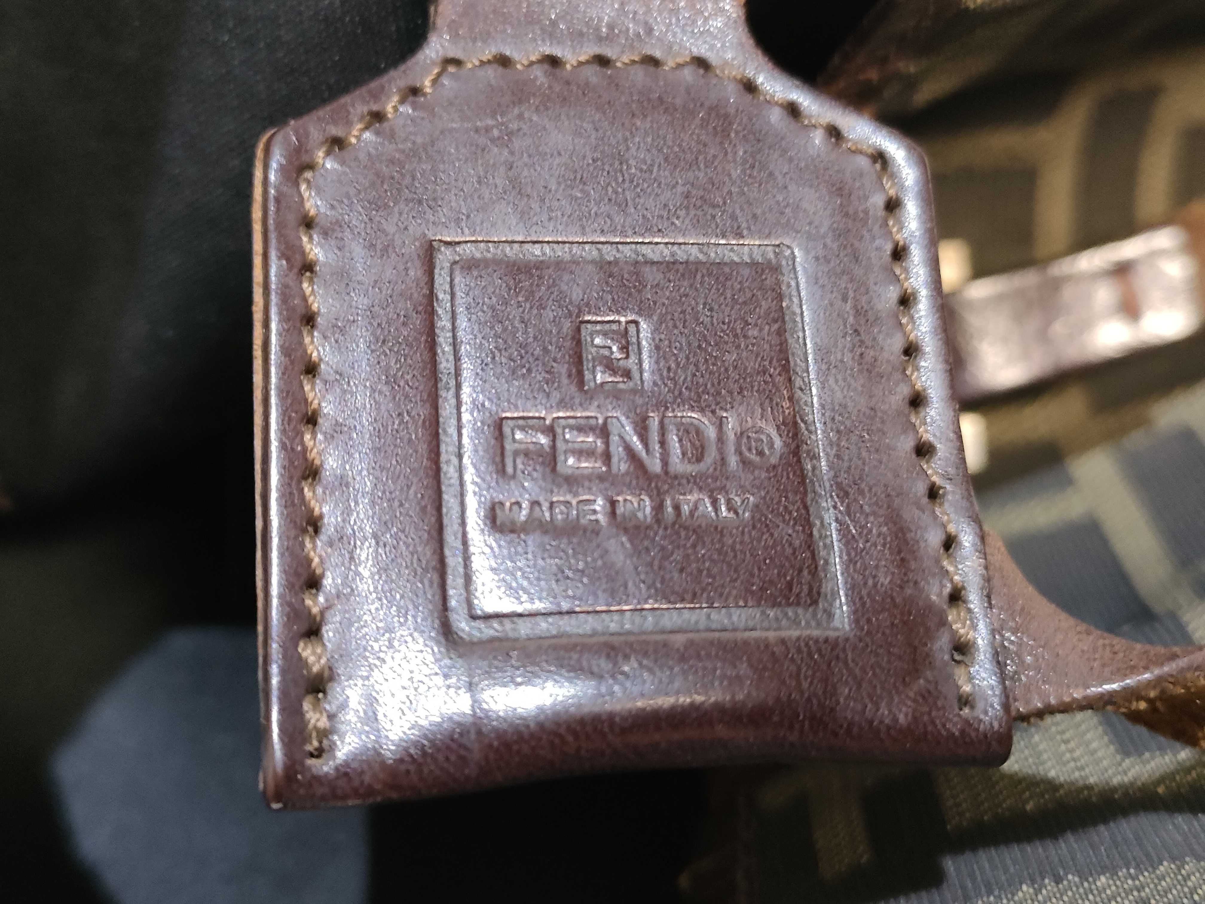 Zucca pattern Fendi Zucca handbag Brown handbag — view 9