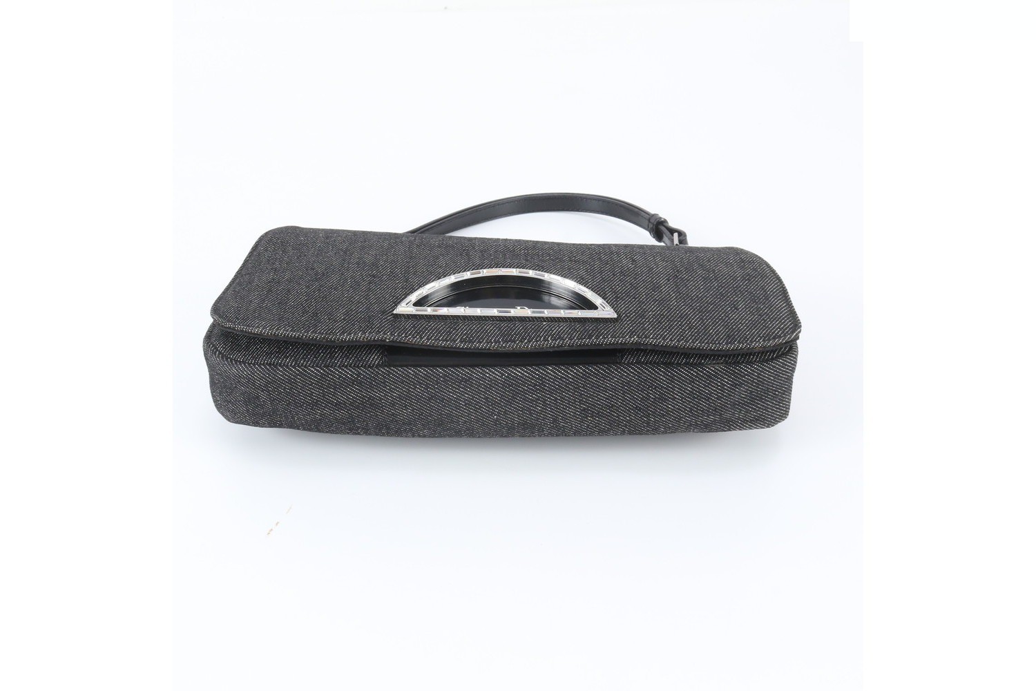 Maris Pearl Denim Leather Shoulder Bag — view 6