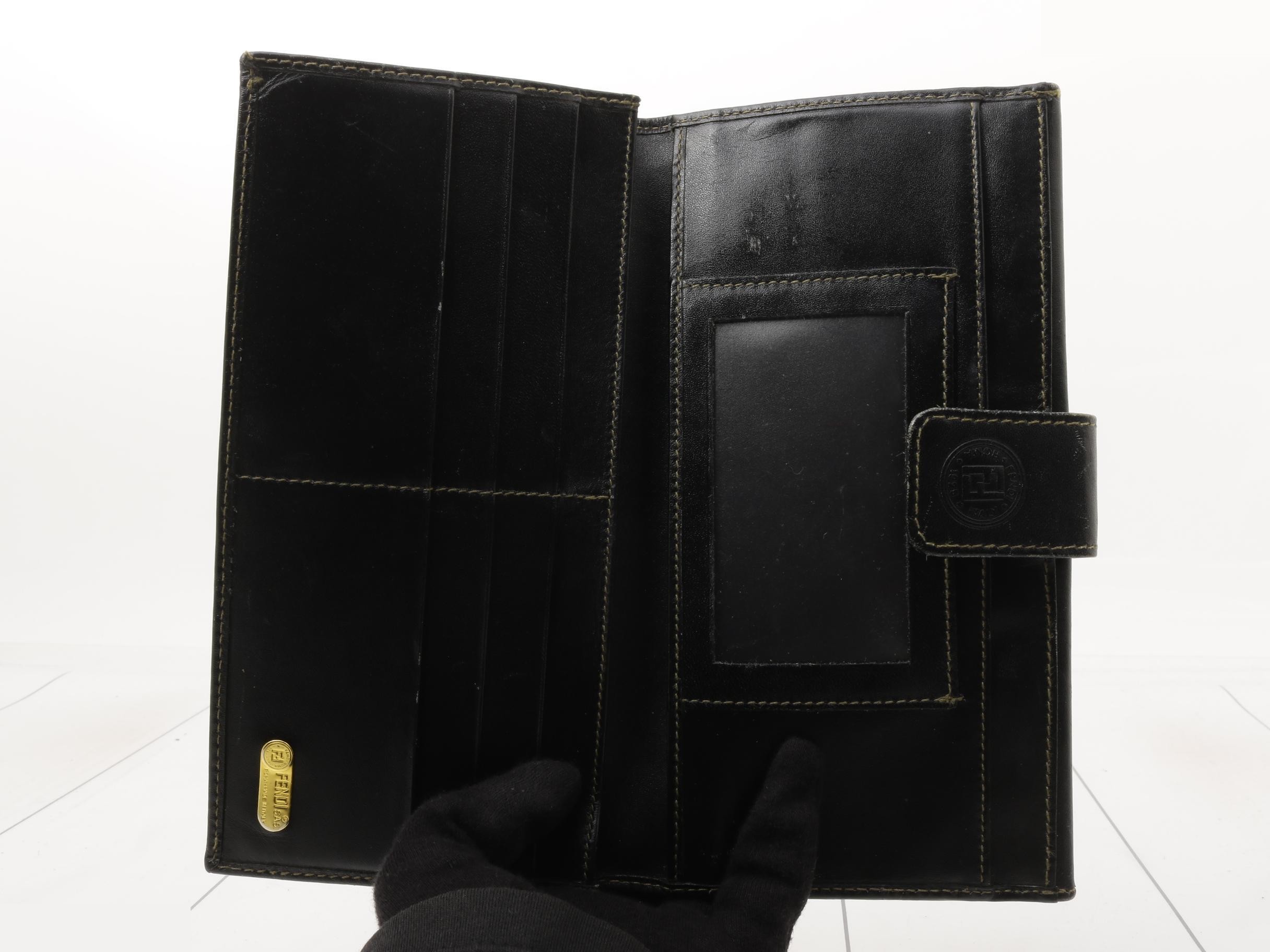 Pecan Bi-fold Long Wallet — view 4