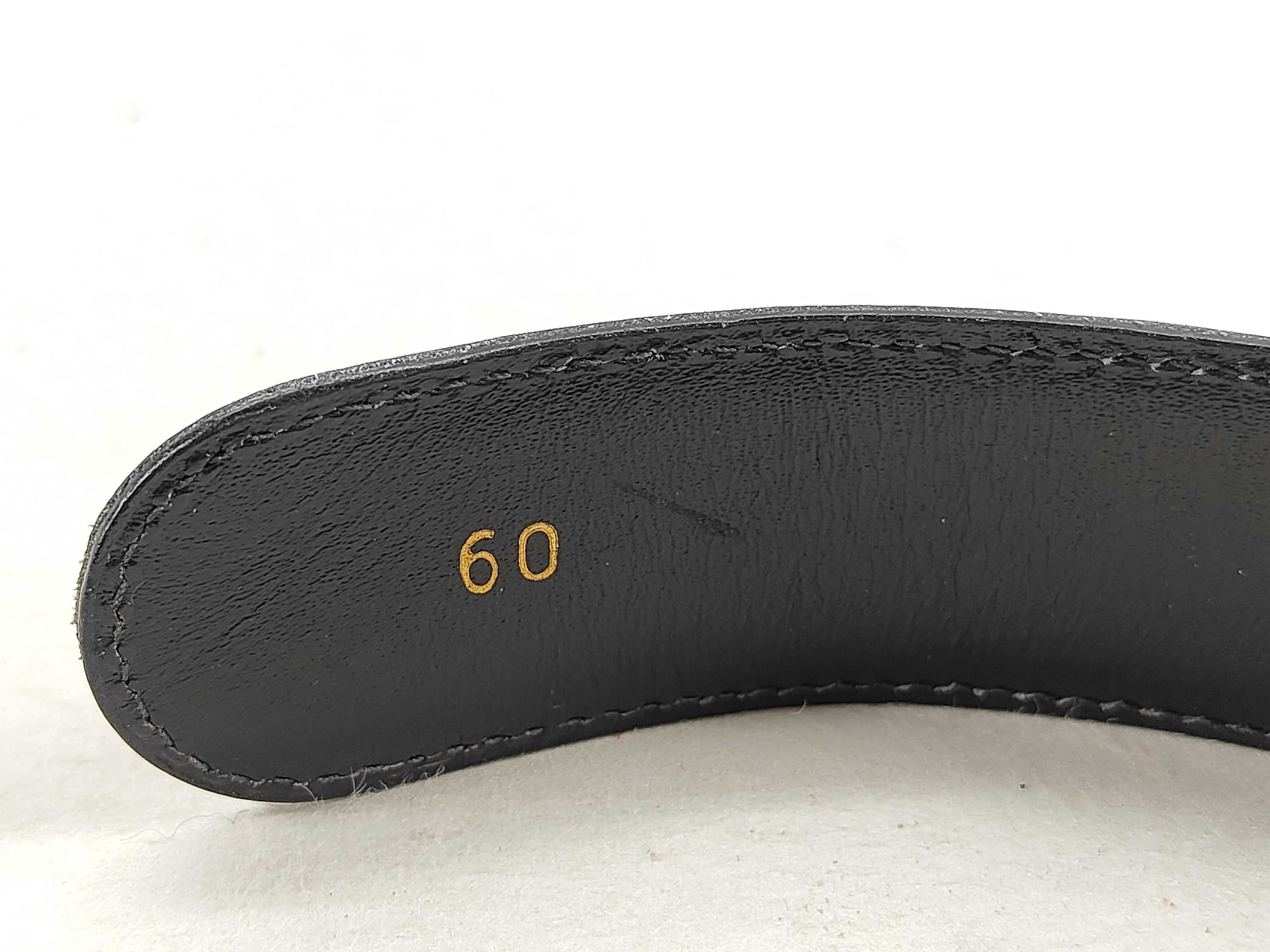 leather belt with carriage hardware. — view 6