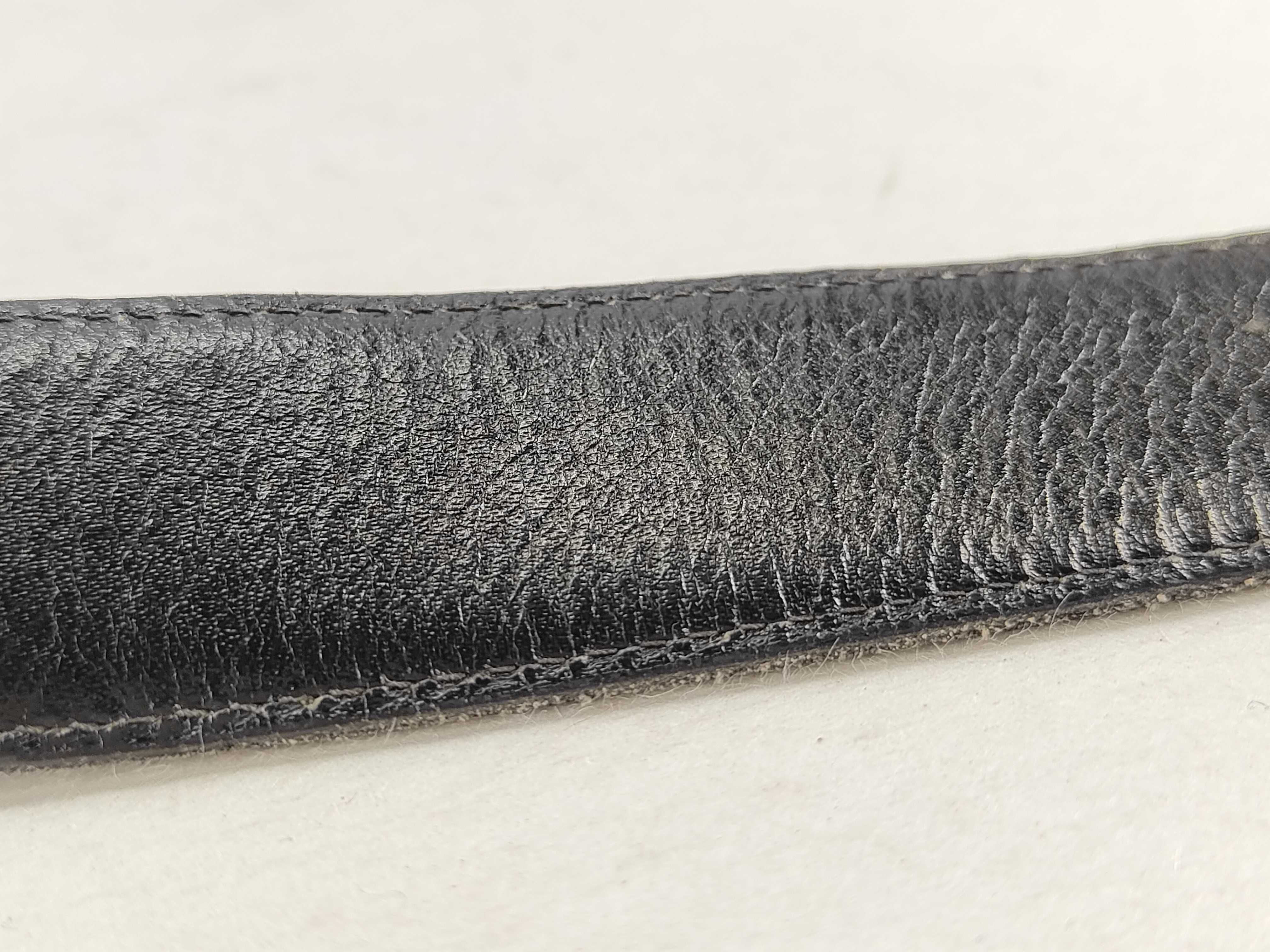 leather belt with carriage hardware. — view 9
