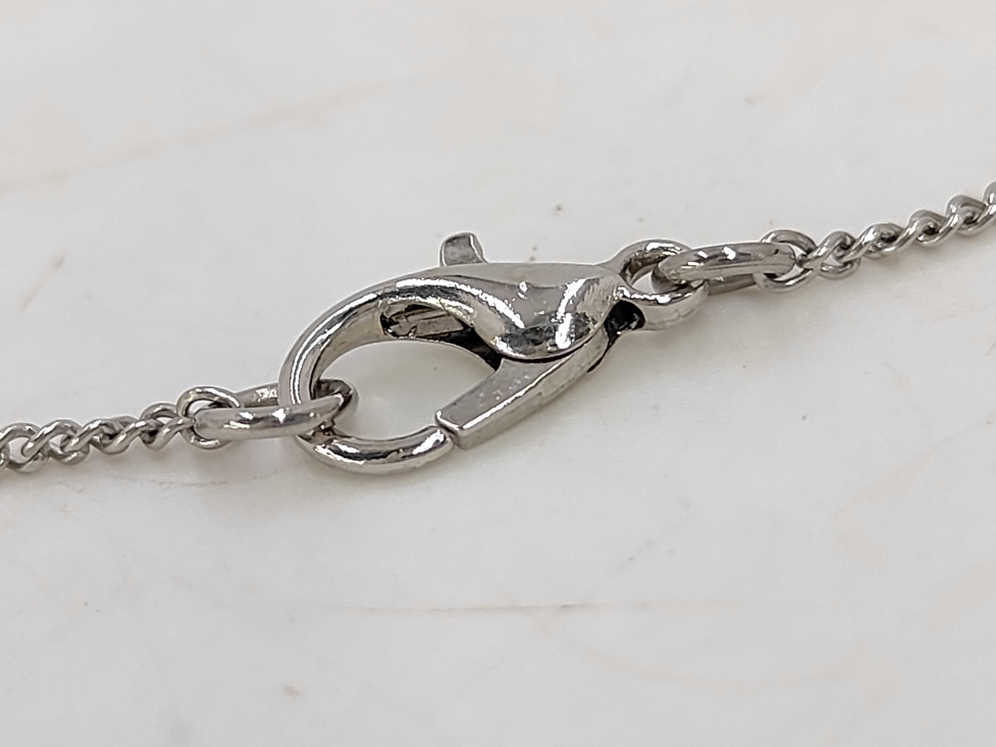 Coco Mark Camellia Rhinestone Necklace 04P — view 5