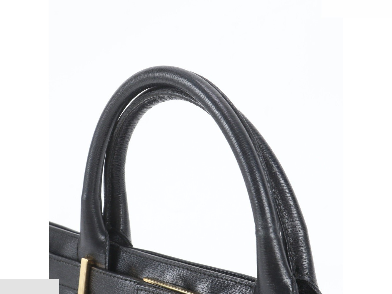 Leather business bag, briefcase — view 2