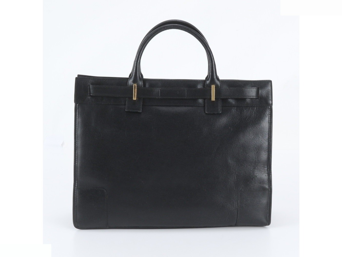 Leather business bag, briefcase — view 3