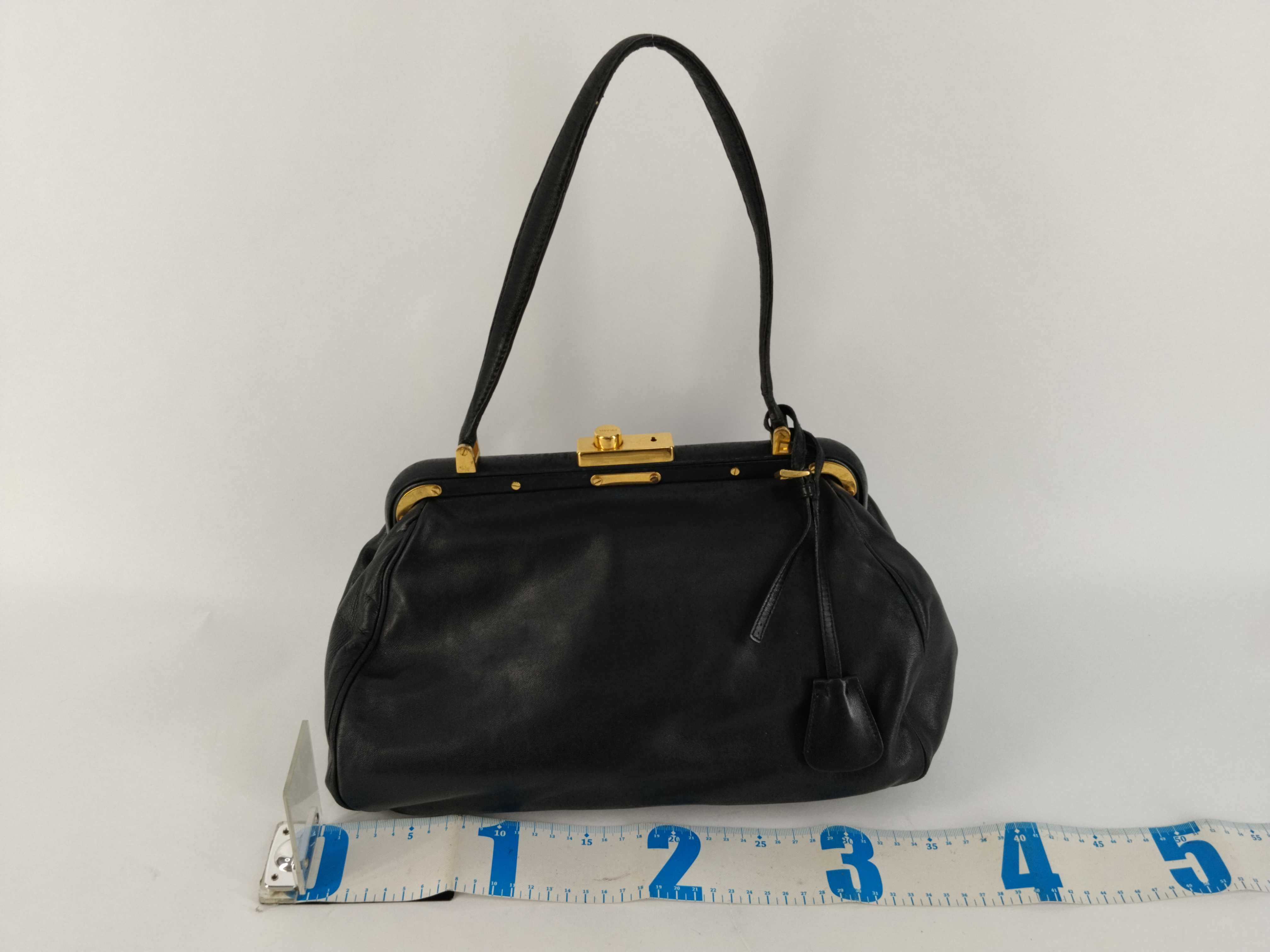 Leather Clasp Handbag — view 2