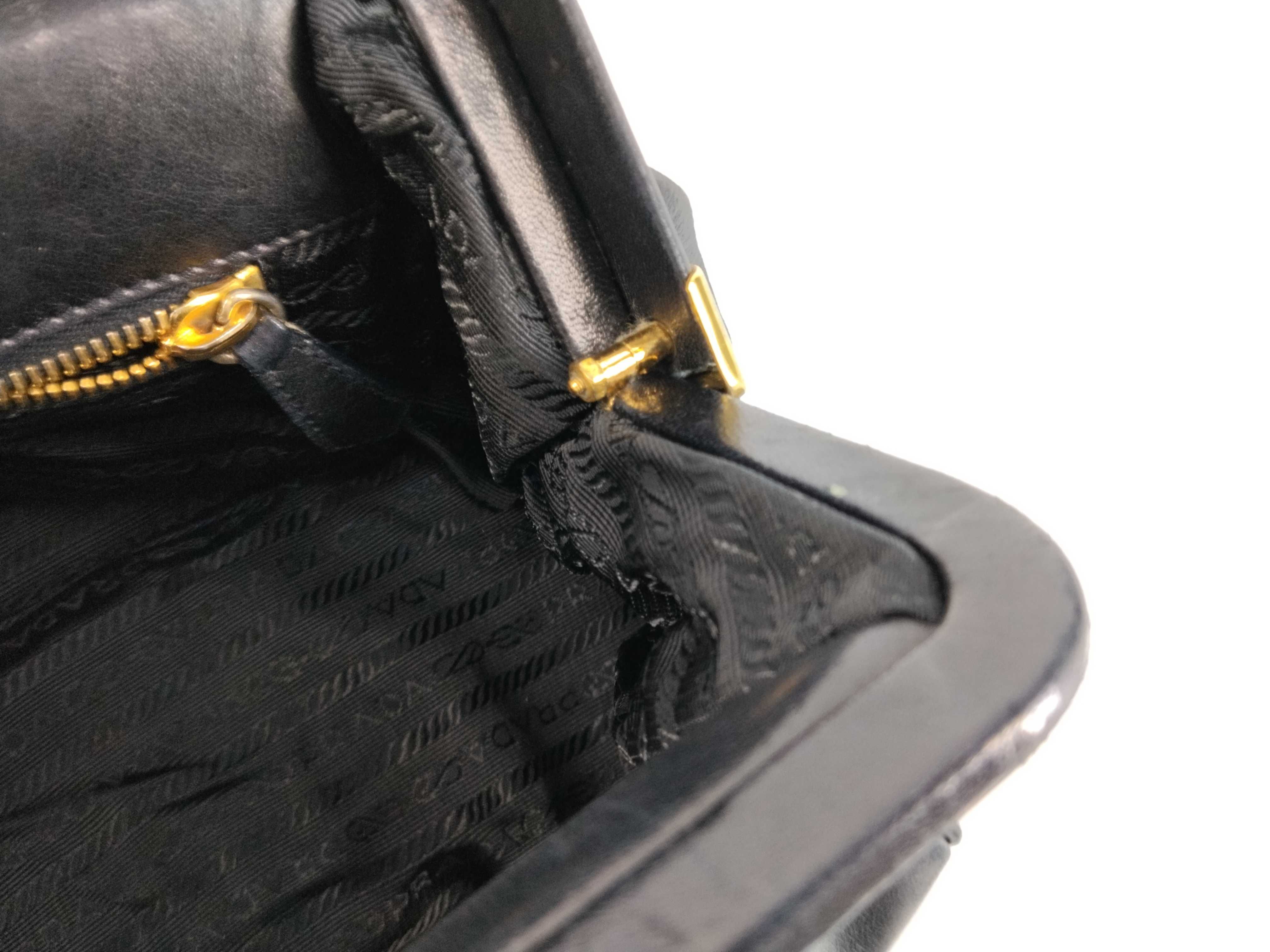 Leather Clasp Handbag — view 11