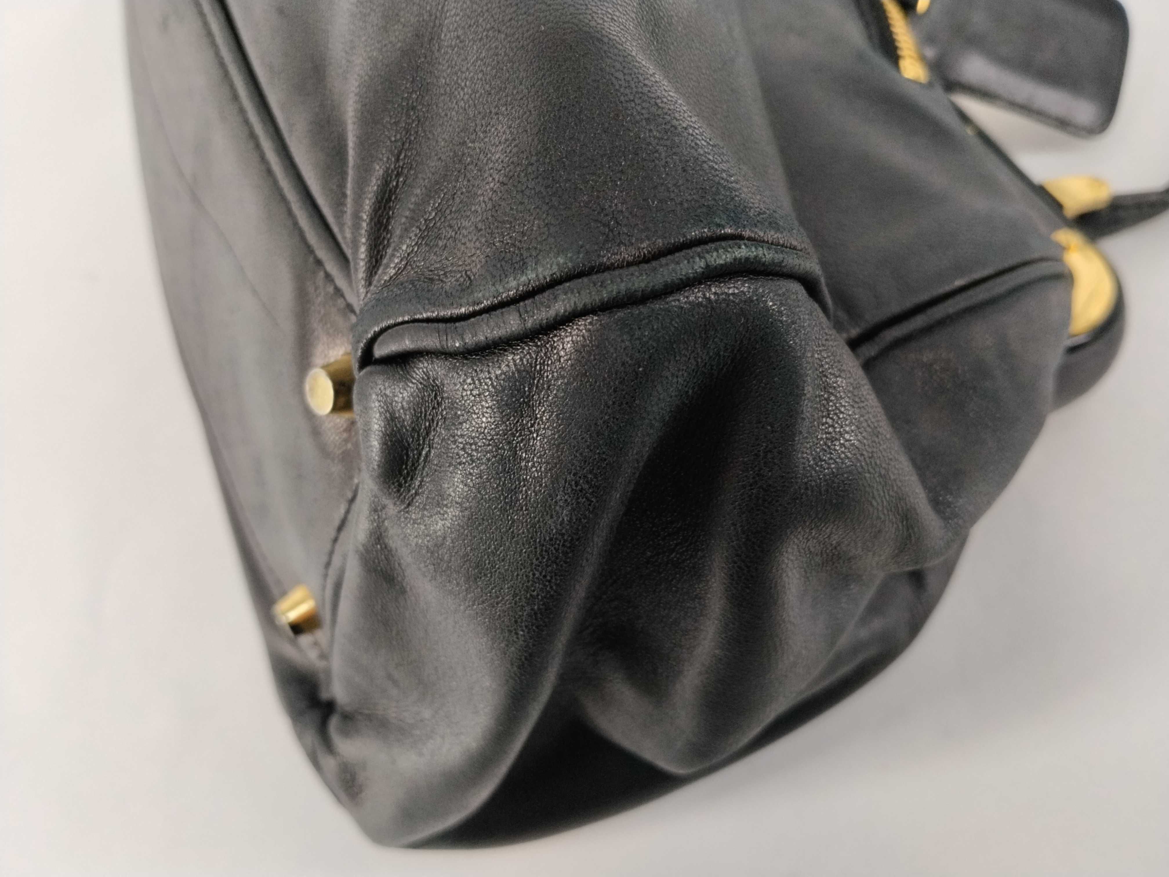 Leather Clasp Handbag — view 6