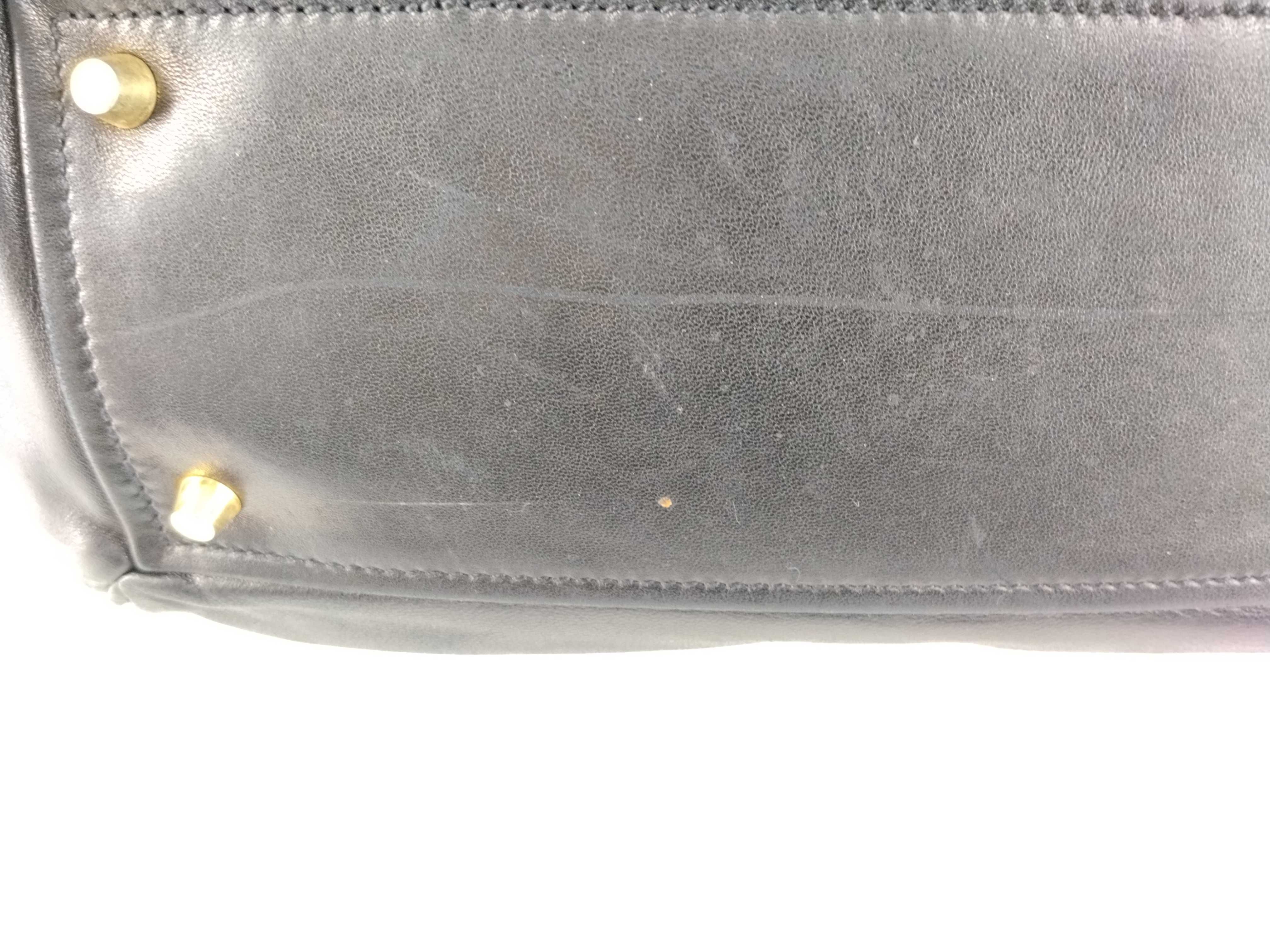 Leather Clasp Handbag — view 8
