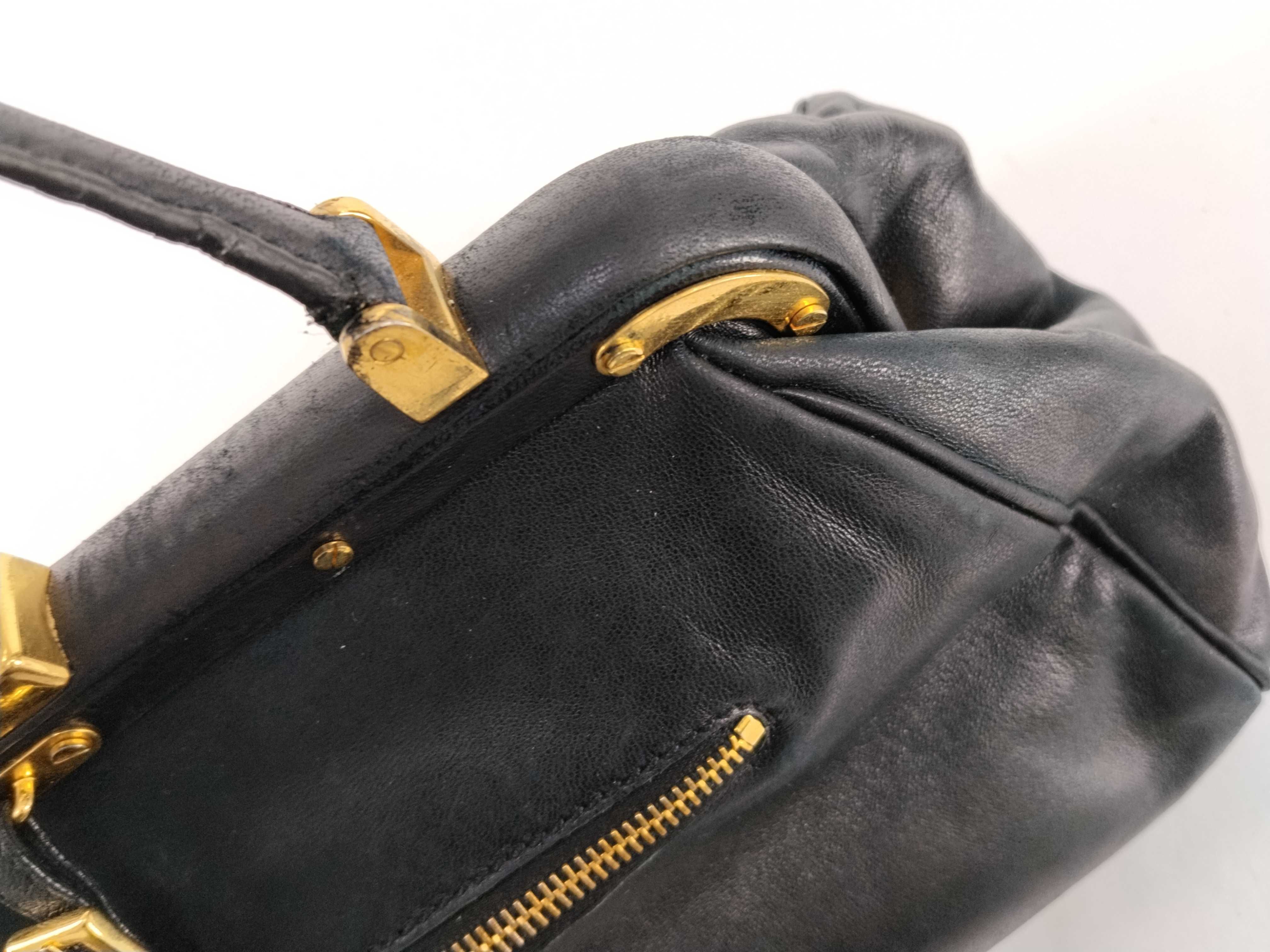 Leather Clasp Handbag — view 10