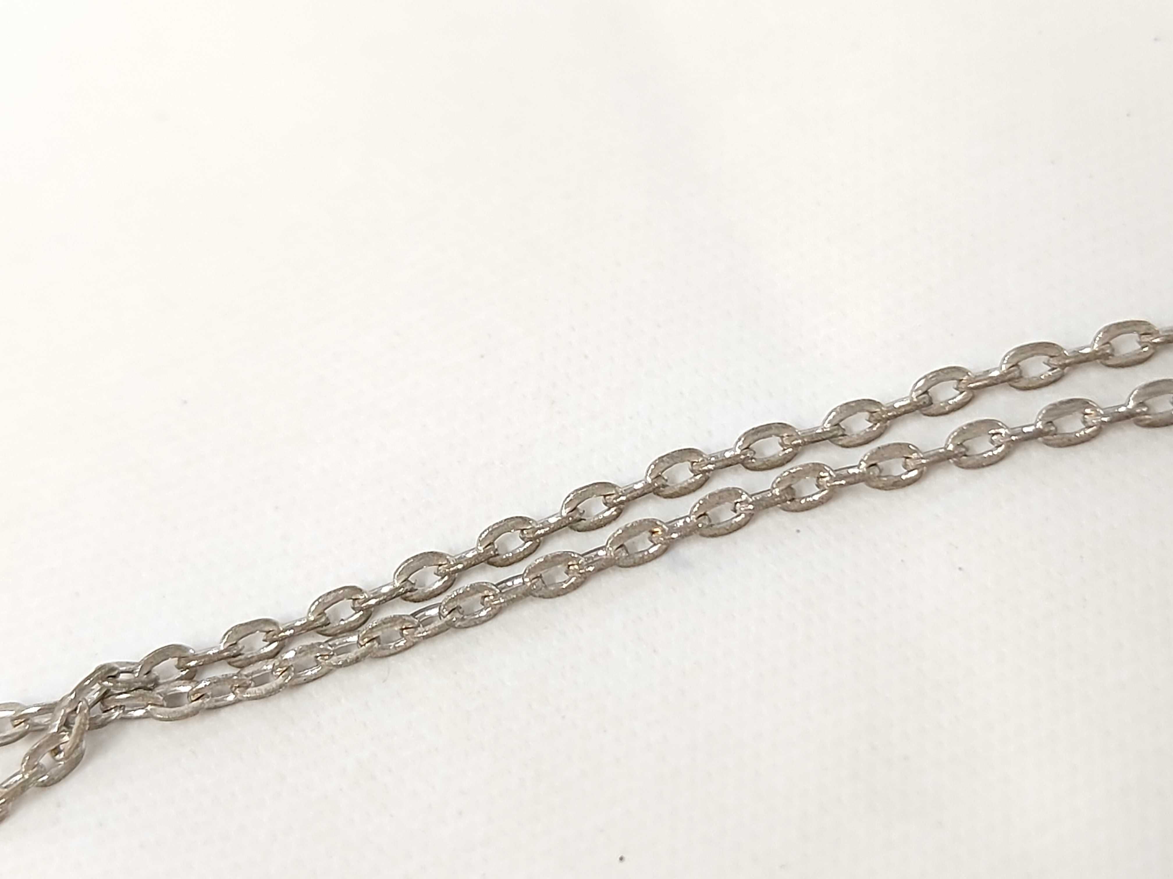 GG Logo Silver Necklace — view 4