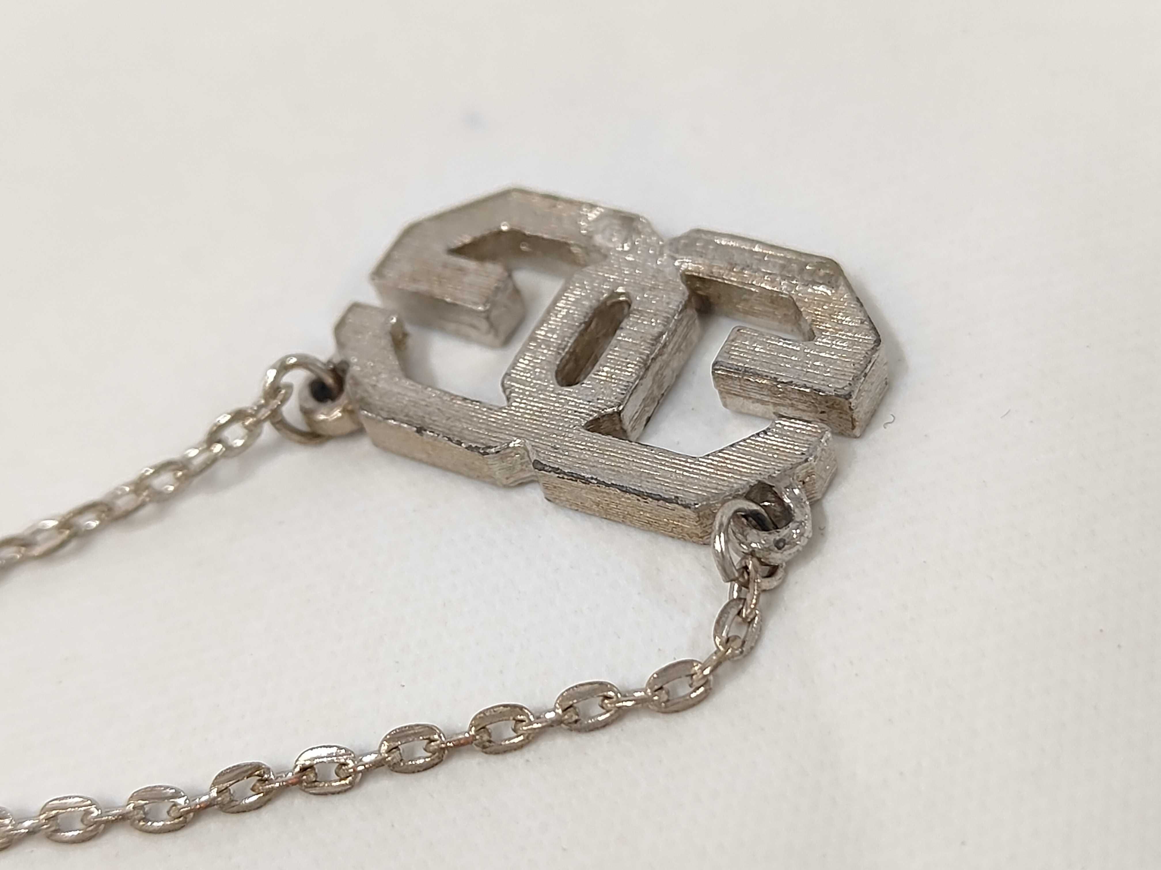 GG Logo Silver Necklace — view 7