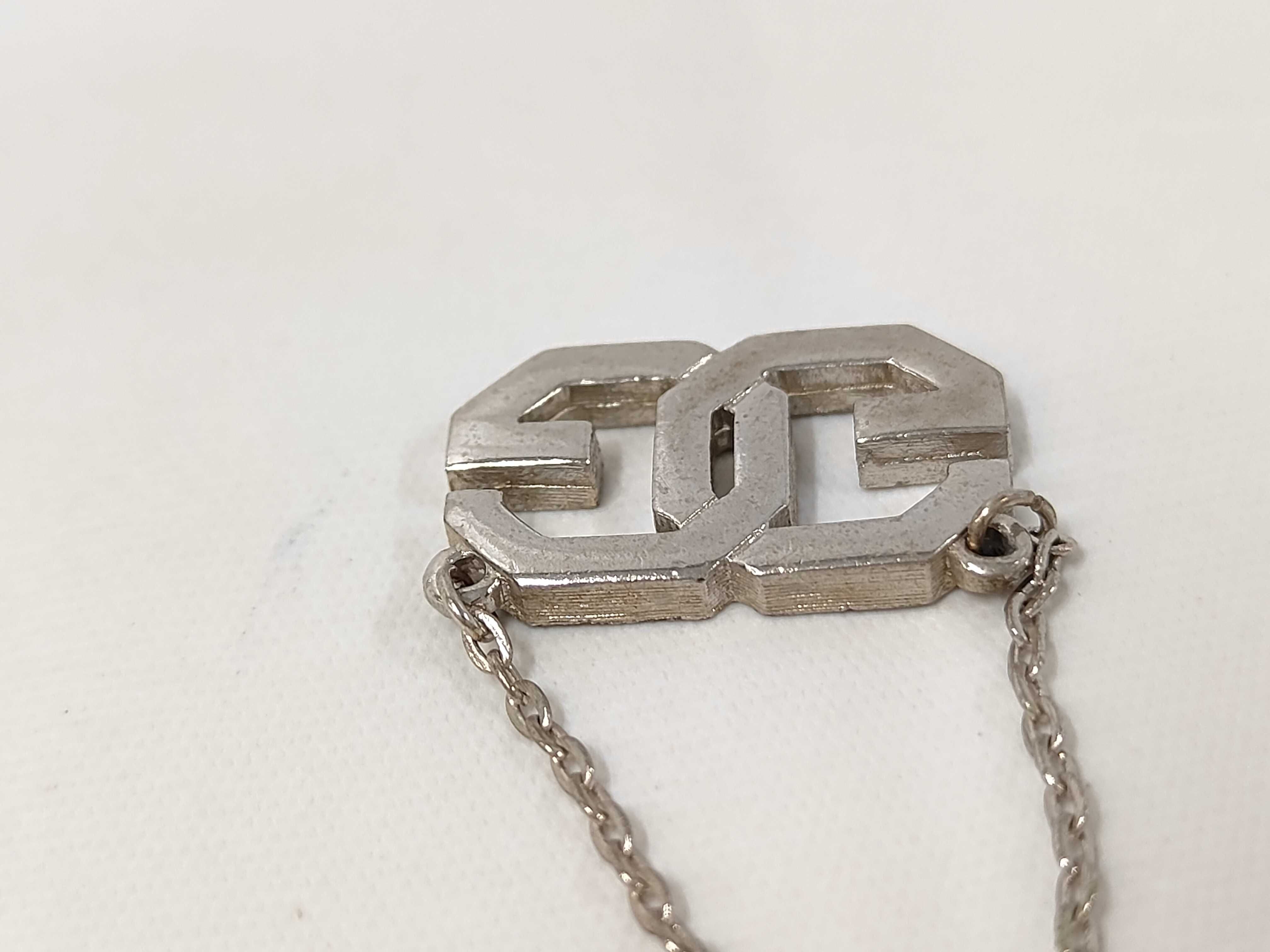 GG Logo Silver Necklace — view 9
