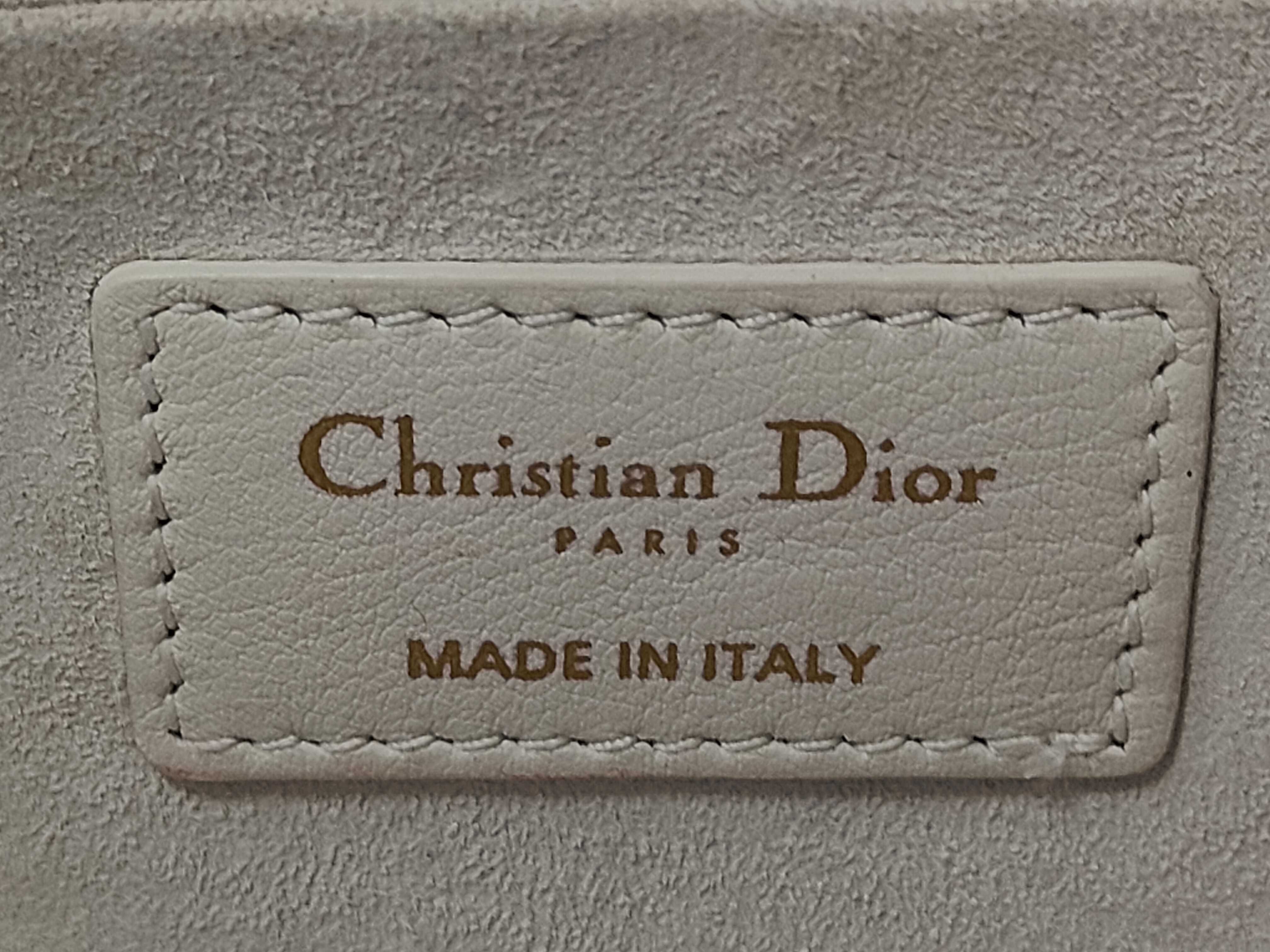 Lady Dior M0697OVJX Lady 95.22 Small White Handbag — view 9