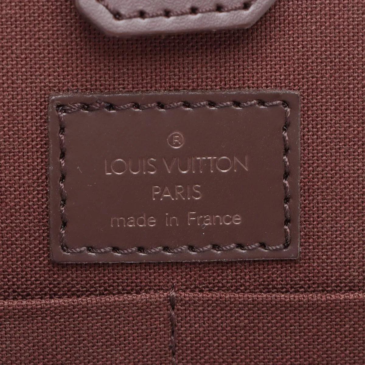 Damier Porte Ordinateur Savana N53355, serial number unclear, brown. — view 13