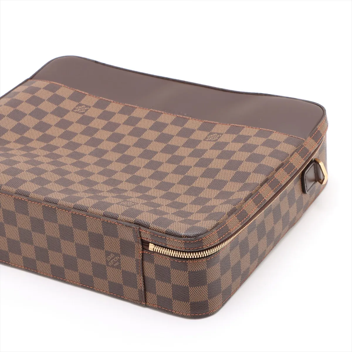 Damier Porte Ordinateur Savana N53355, serial number unclear, brown. — view 3