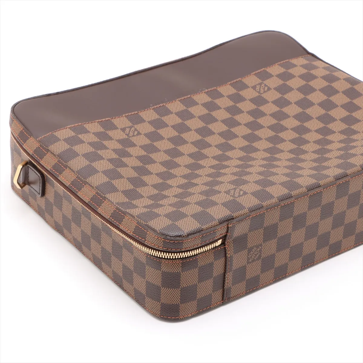 Damier Porte Ordinateur Savana N53355, serial number unclear, brown. — view 4