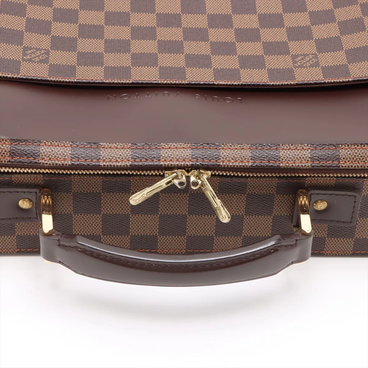 Damier Porte Ordinateur Savana N53355, serial number unclear, brown. — view 5