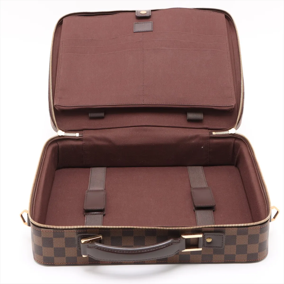 Damier Porte Ordinateur Savana N53355, serial number unclear, brown. — view 8