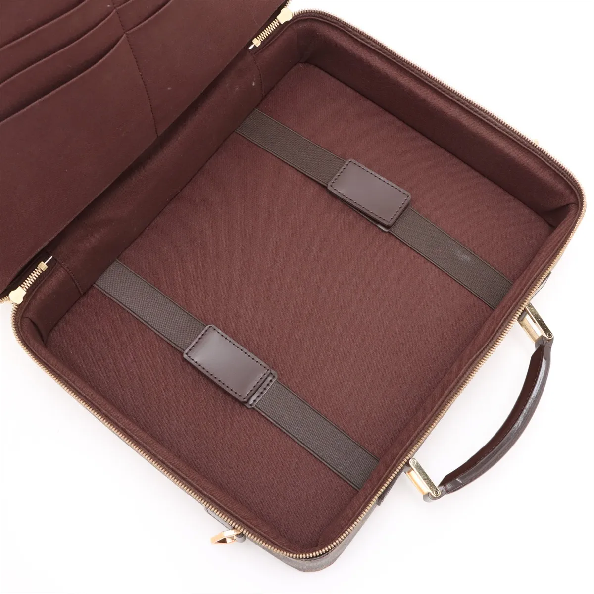 Damier Porte Ordinateur Savana N53355, serial number unclear, brown. — view 9