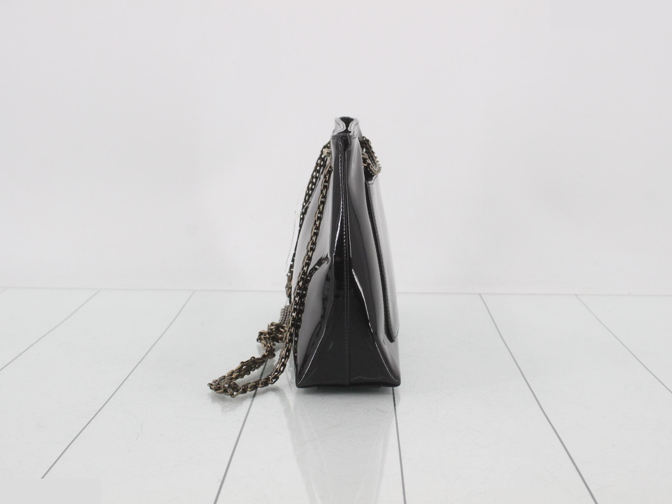 Coco Mark Patent Tote Bag — view 3