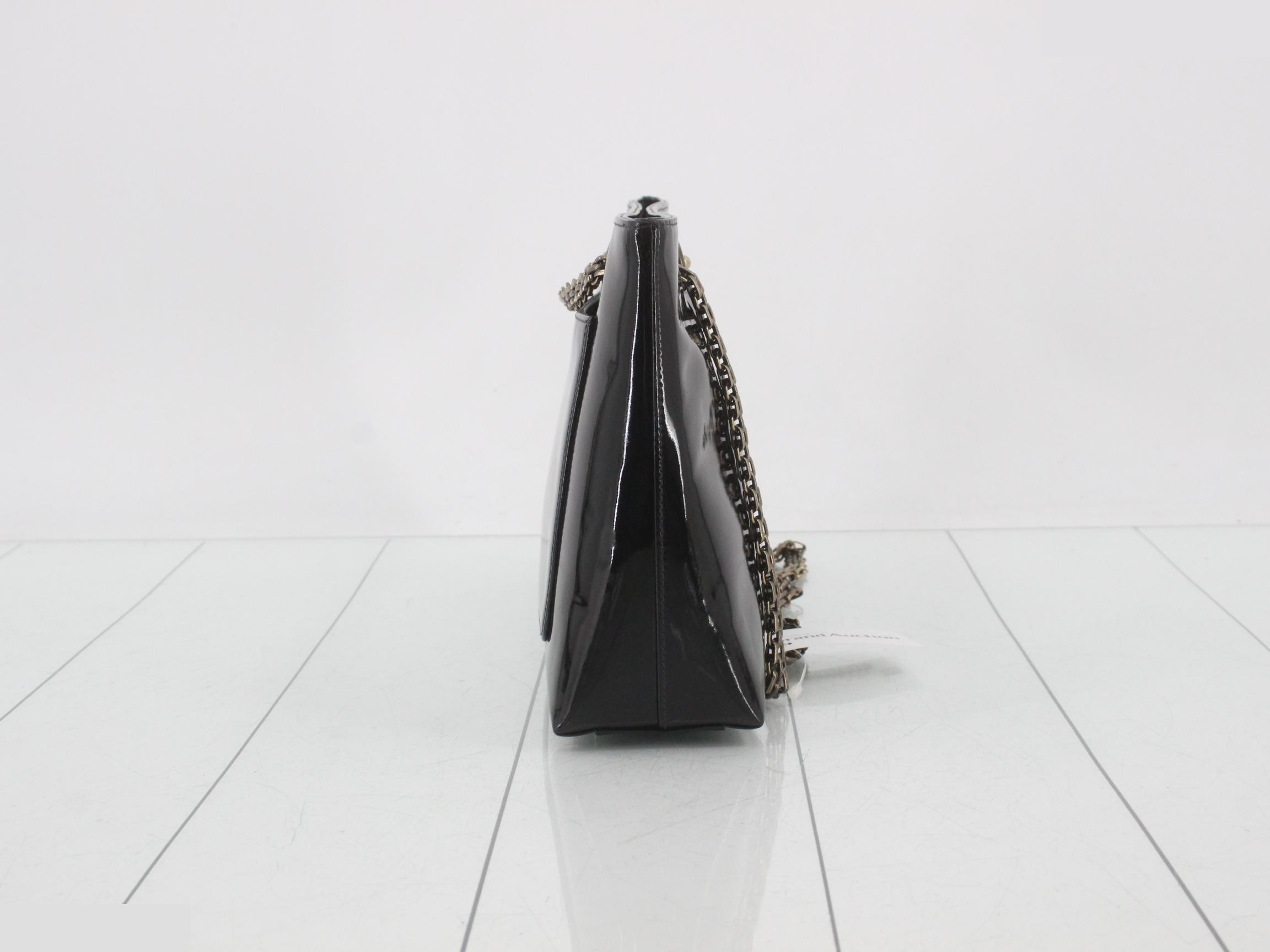 Coco Mark Patent Tote Bag — view 4