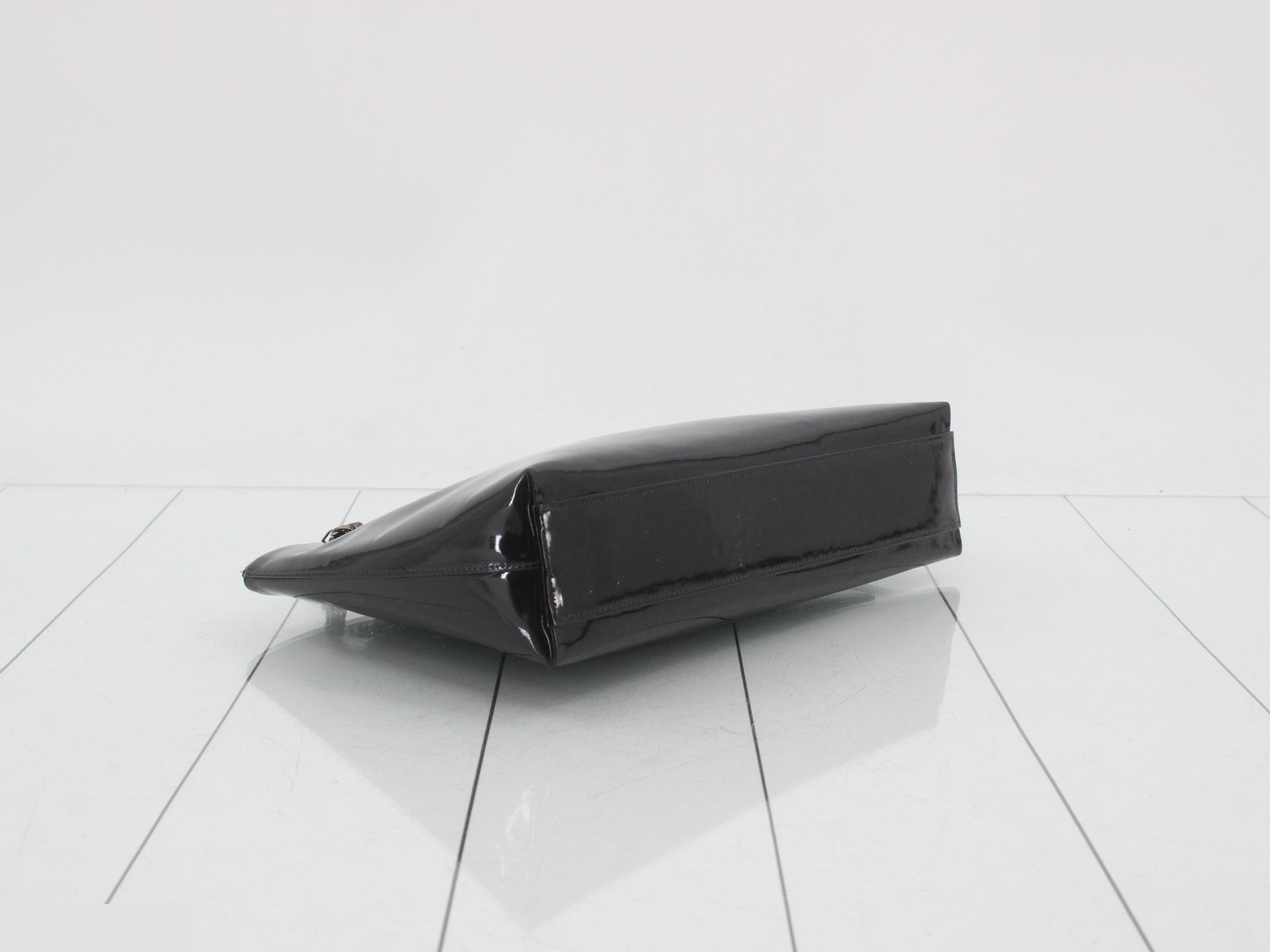 Coco Mark Patent Tote Bag — view 5