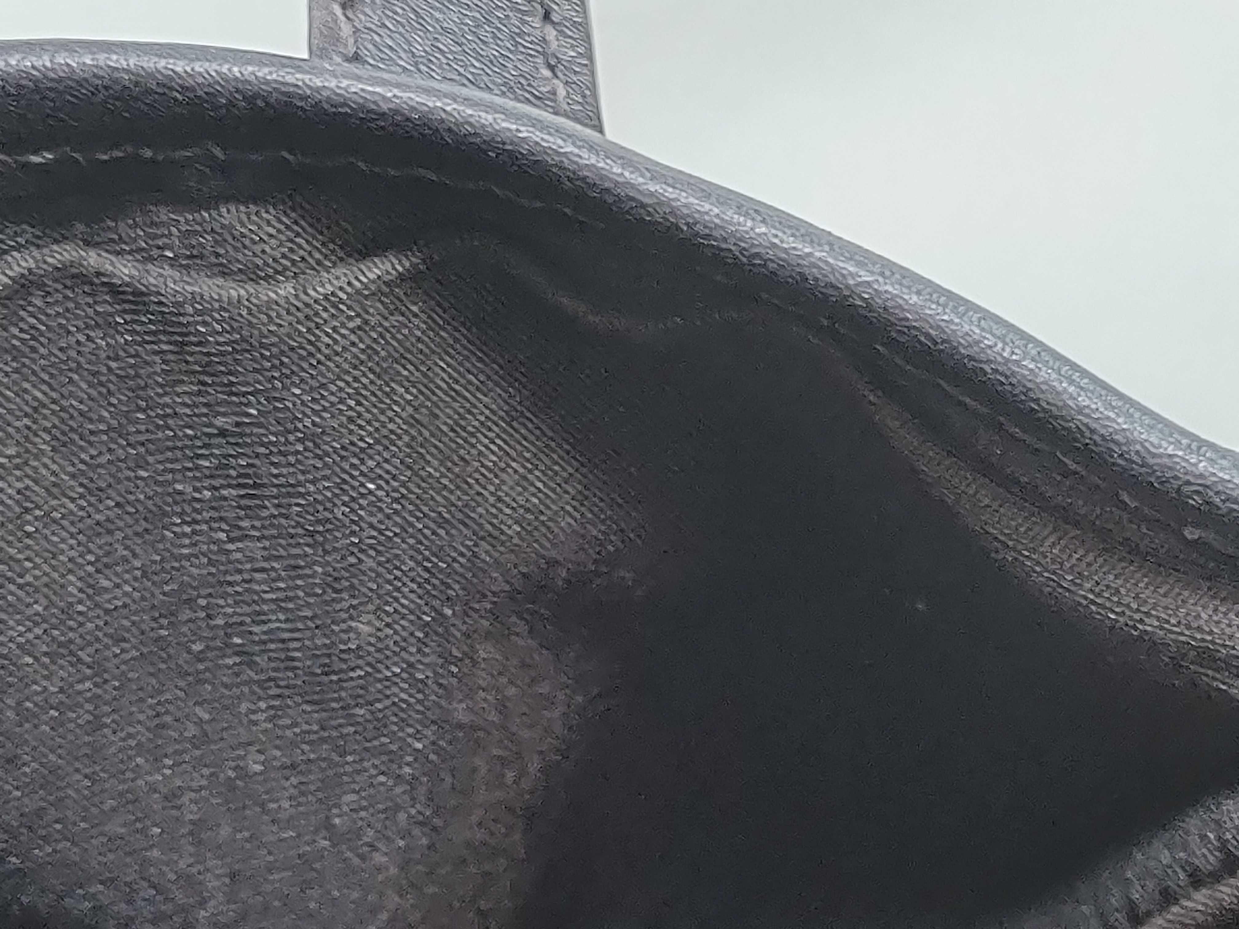 Black Leather Horsebit Shoulder Bag (Handbag) — view 11