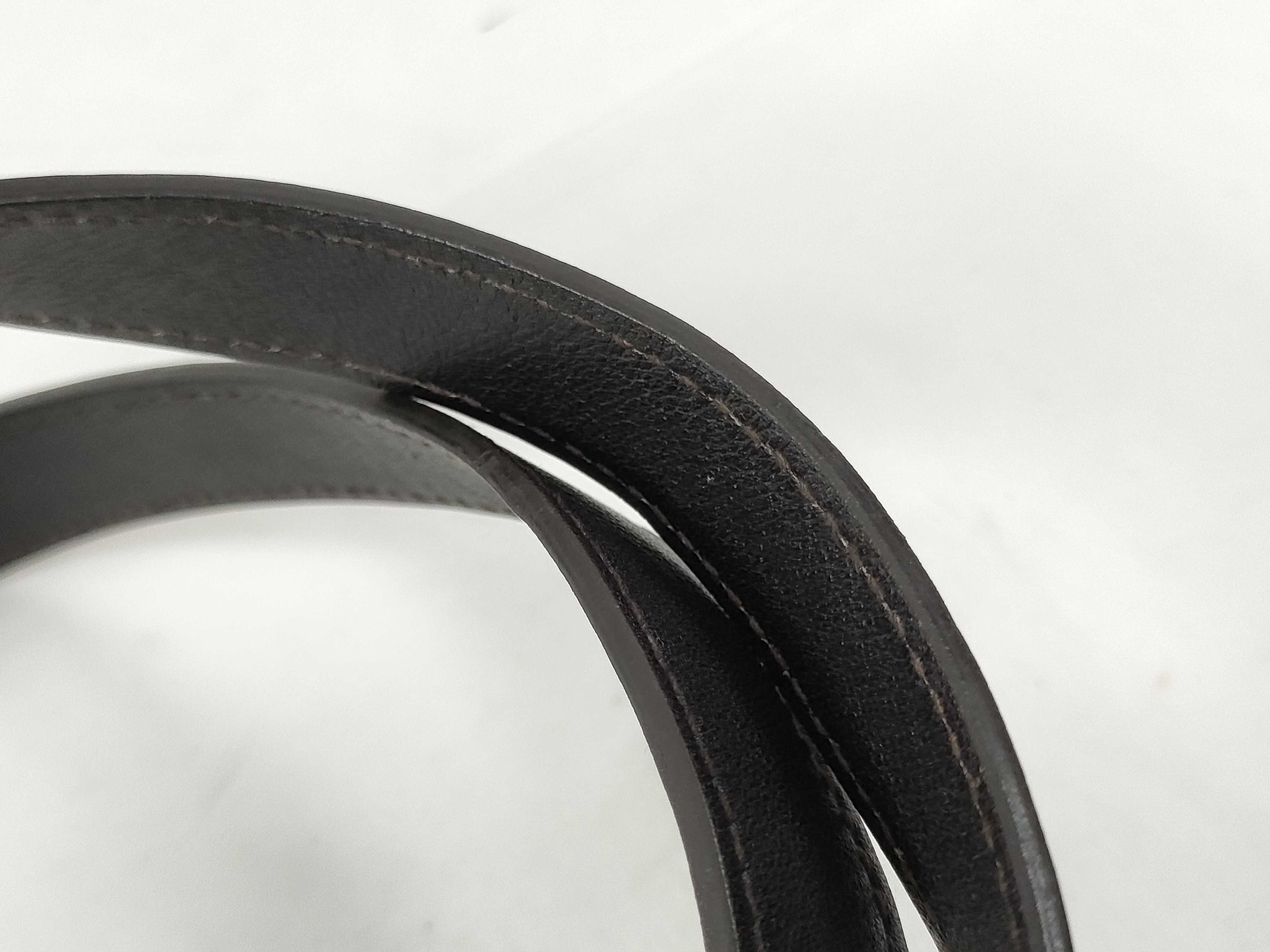 Black Leather Horsebit Shoulder Bag (Handbag) — view 14