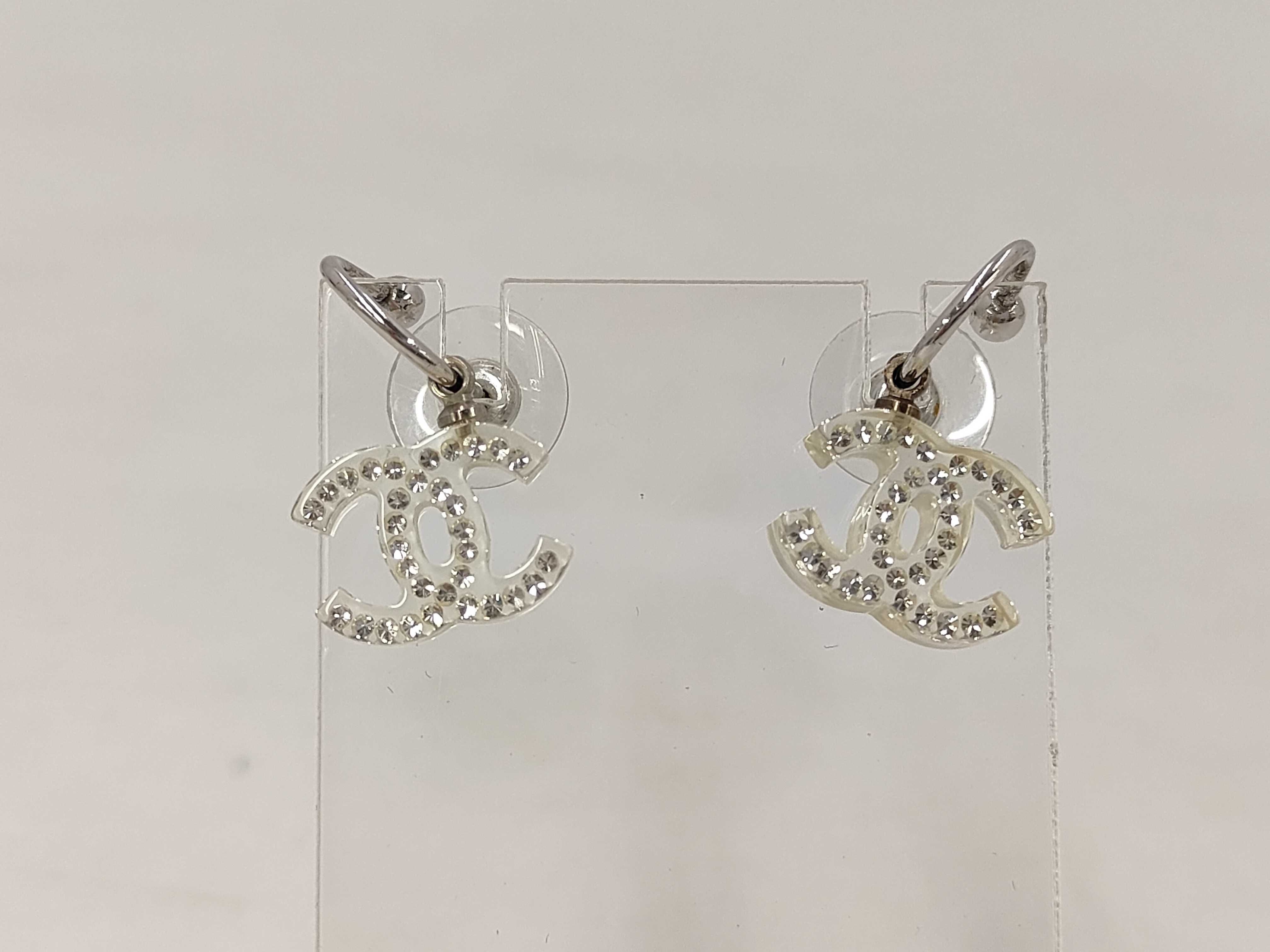 Coco Mark Rhinestone Earrings