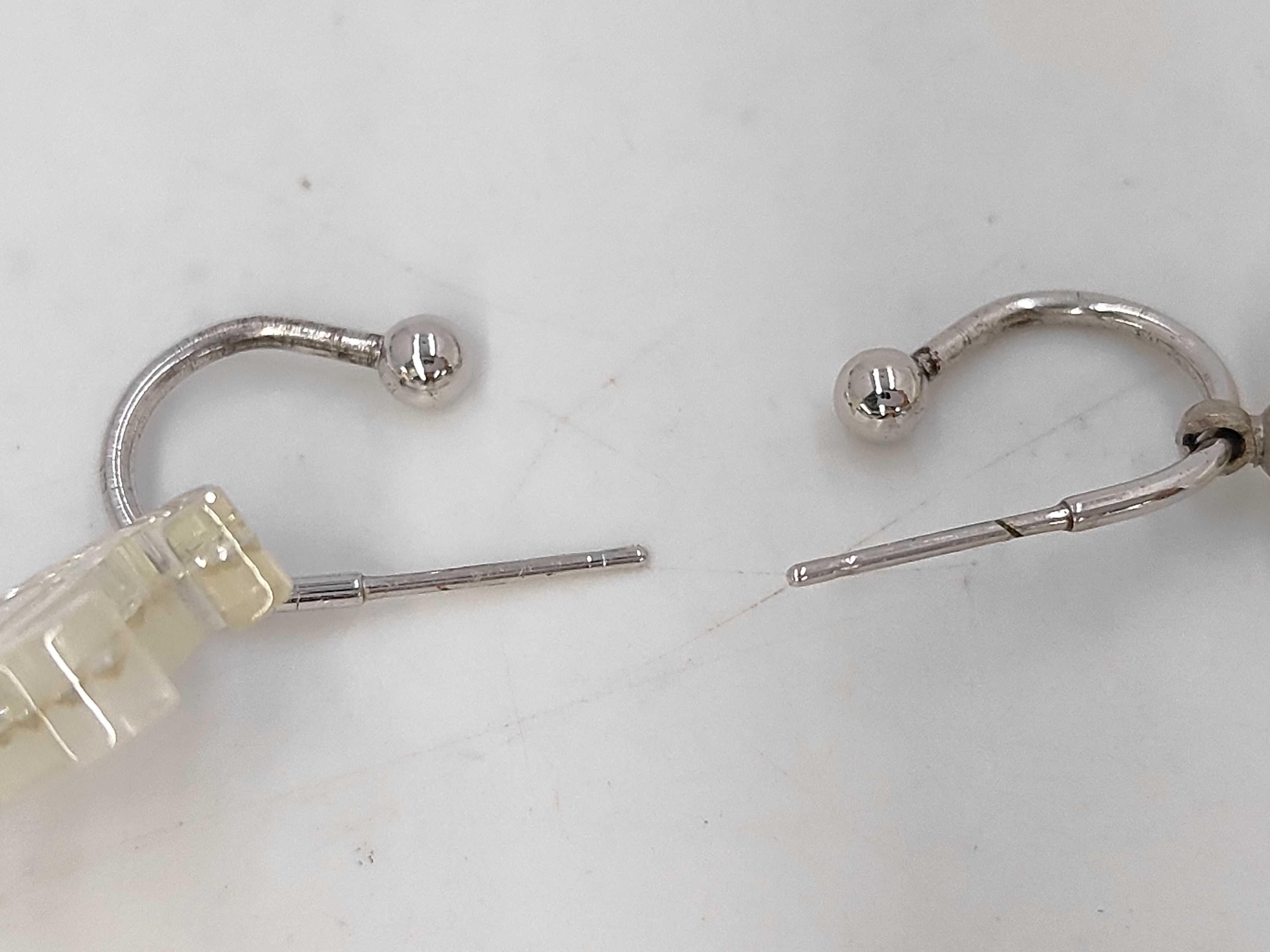 Coco Mark Rhinestone Earrings — view 3