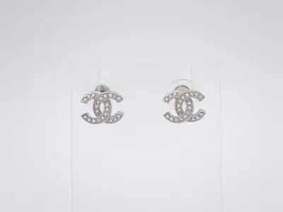 Earrings with Coco Mark logo