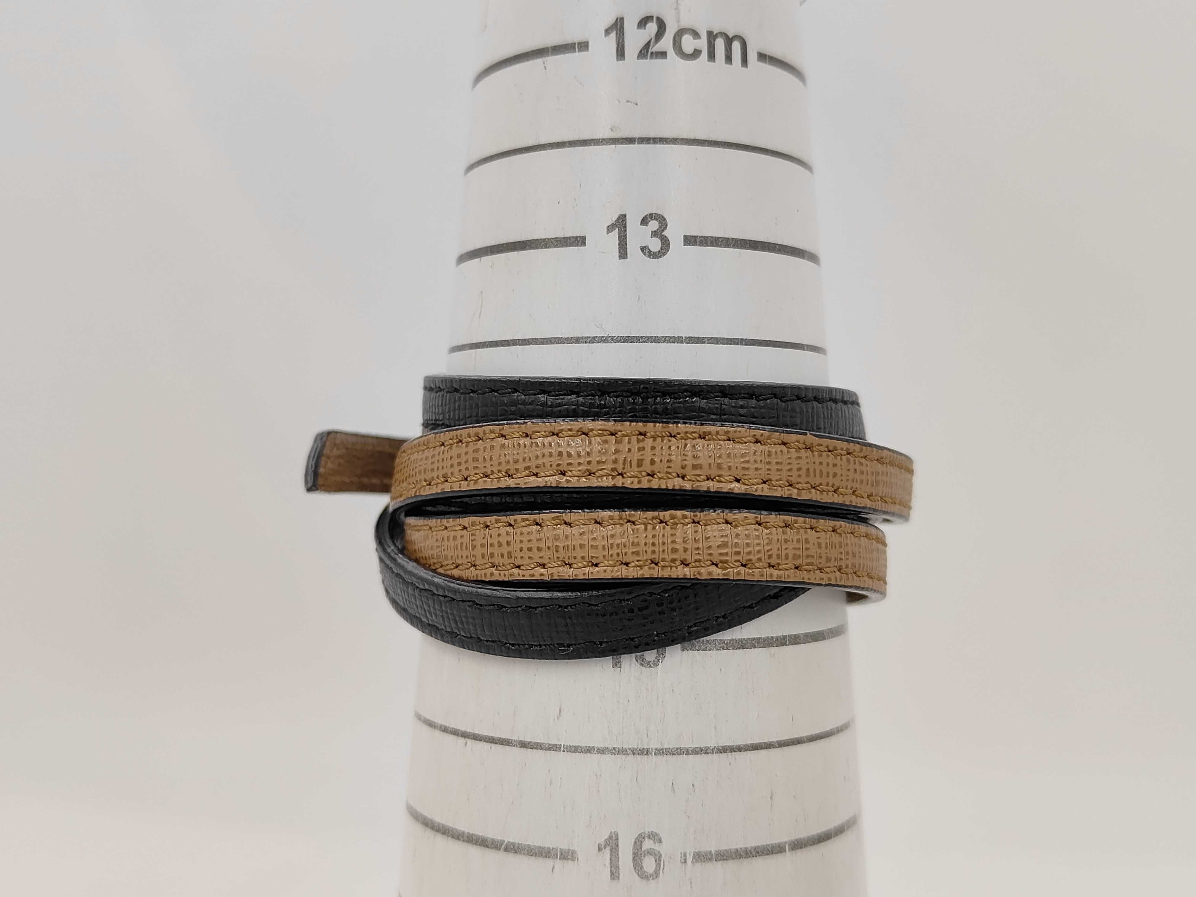 choker bracelet, leather, brown, bracelet/bangle — view 6